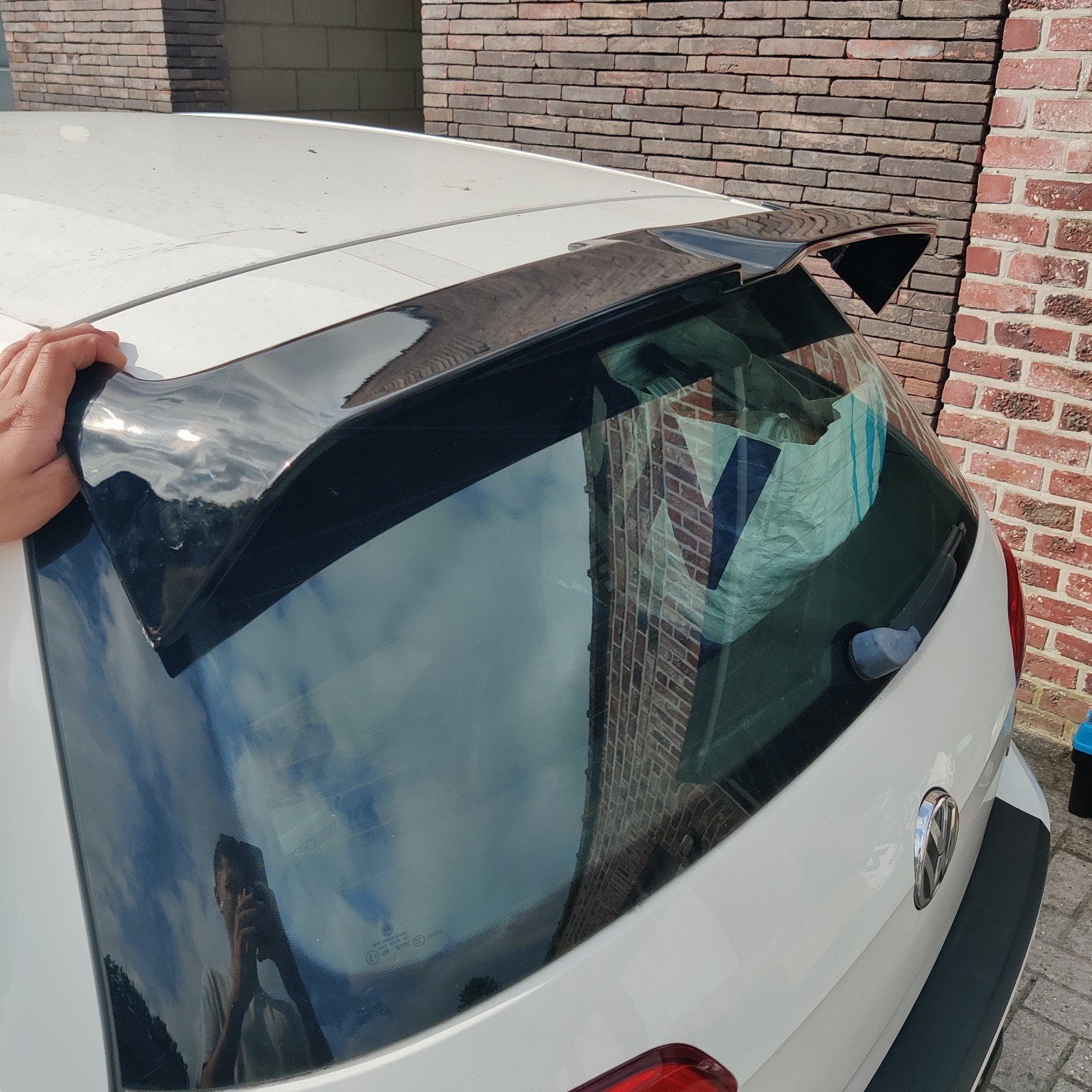 Spoiler achterklep Volkswagen Golf 6 – zwart, Enlèvement, Volkswagen