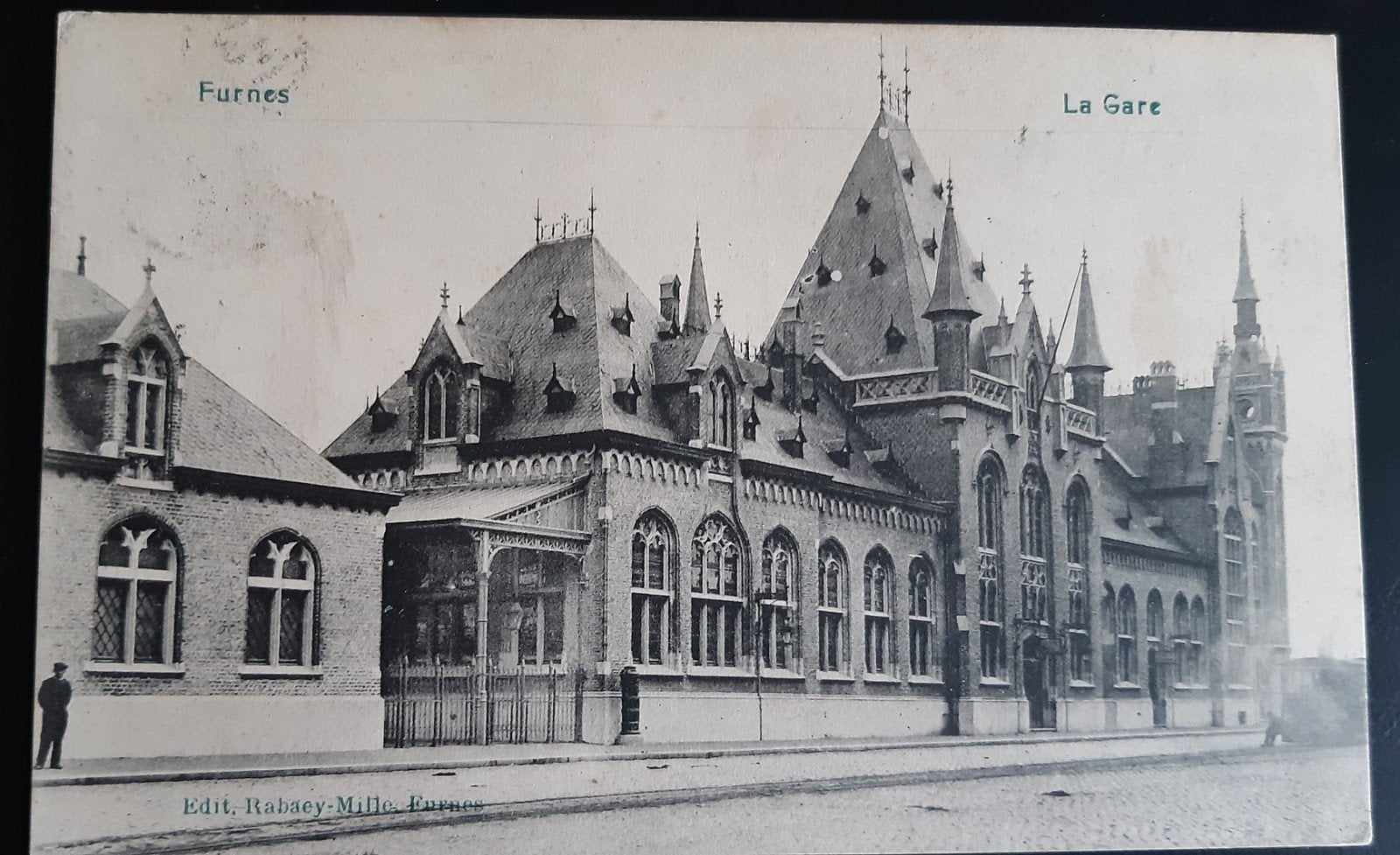 Furnes | Arrêt de la gare de Furnes la gare, Enlèvement ou Envoi