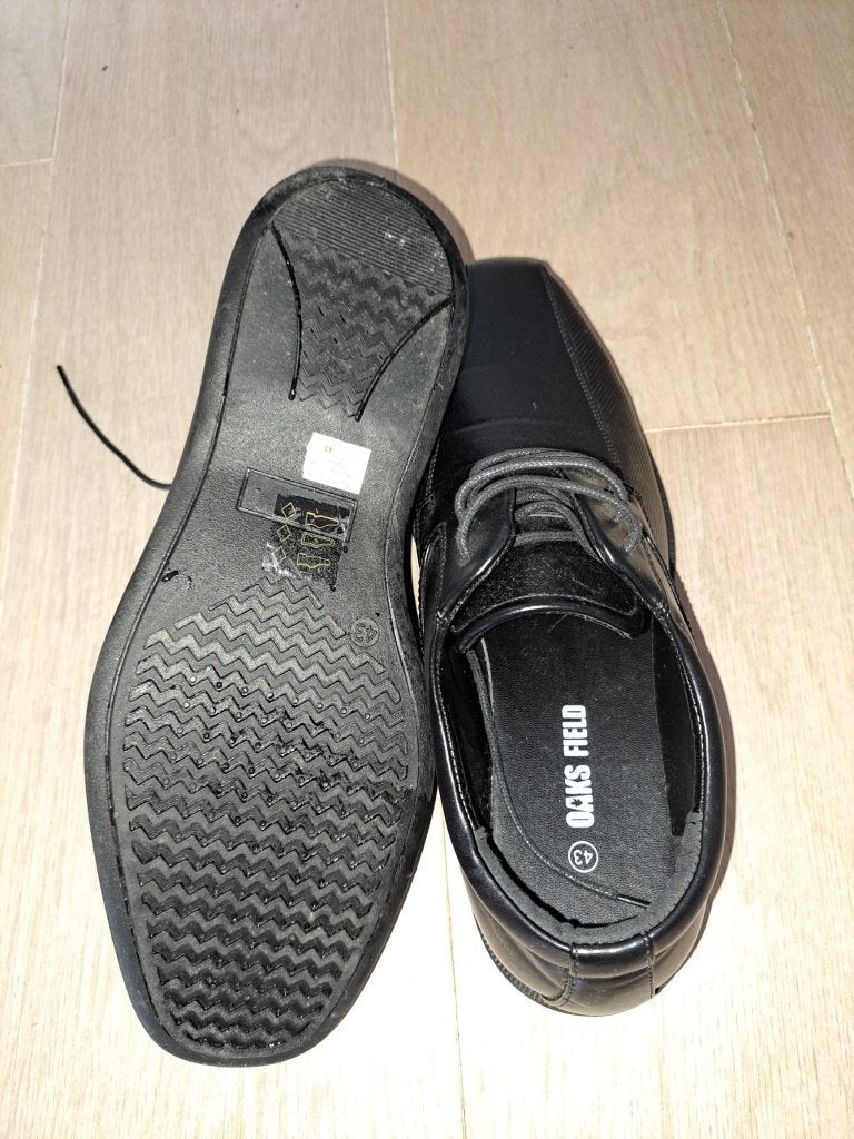 Nette herenschoenen (Oaks Field) Maat 43 Zo goed als nieuw!, Kleding | Heren, Schoenen, Zwart, Ophalen of Verzenden, Zo goed als nieuw