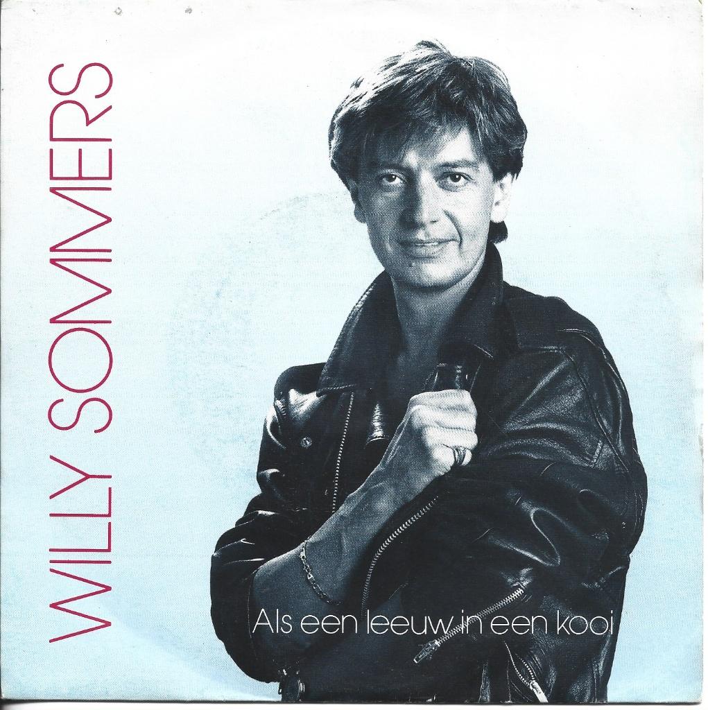Willy Sommers Als een leeuw in een kooi, Fotohoes, Ophalen of Verzenden, Zo goed als nieuw