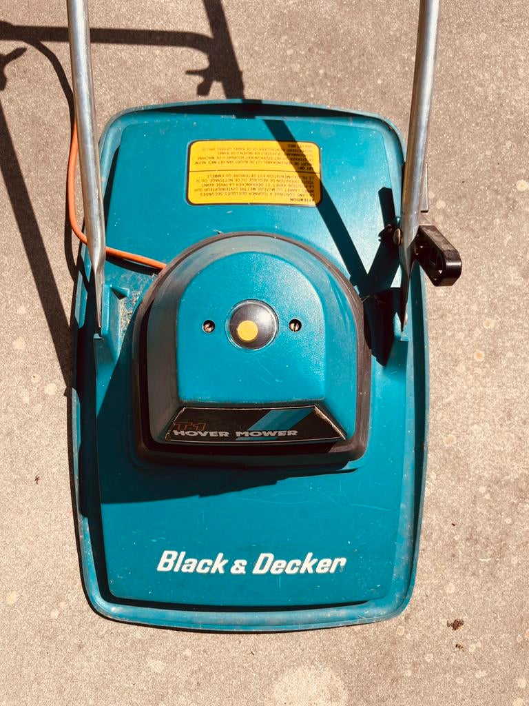 Black and decker zweefmaaier, Tuin en Terras, Ophalen, Gebruikt, Elektrische grasmaaier, Mulchfunctie