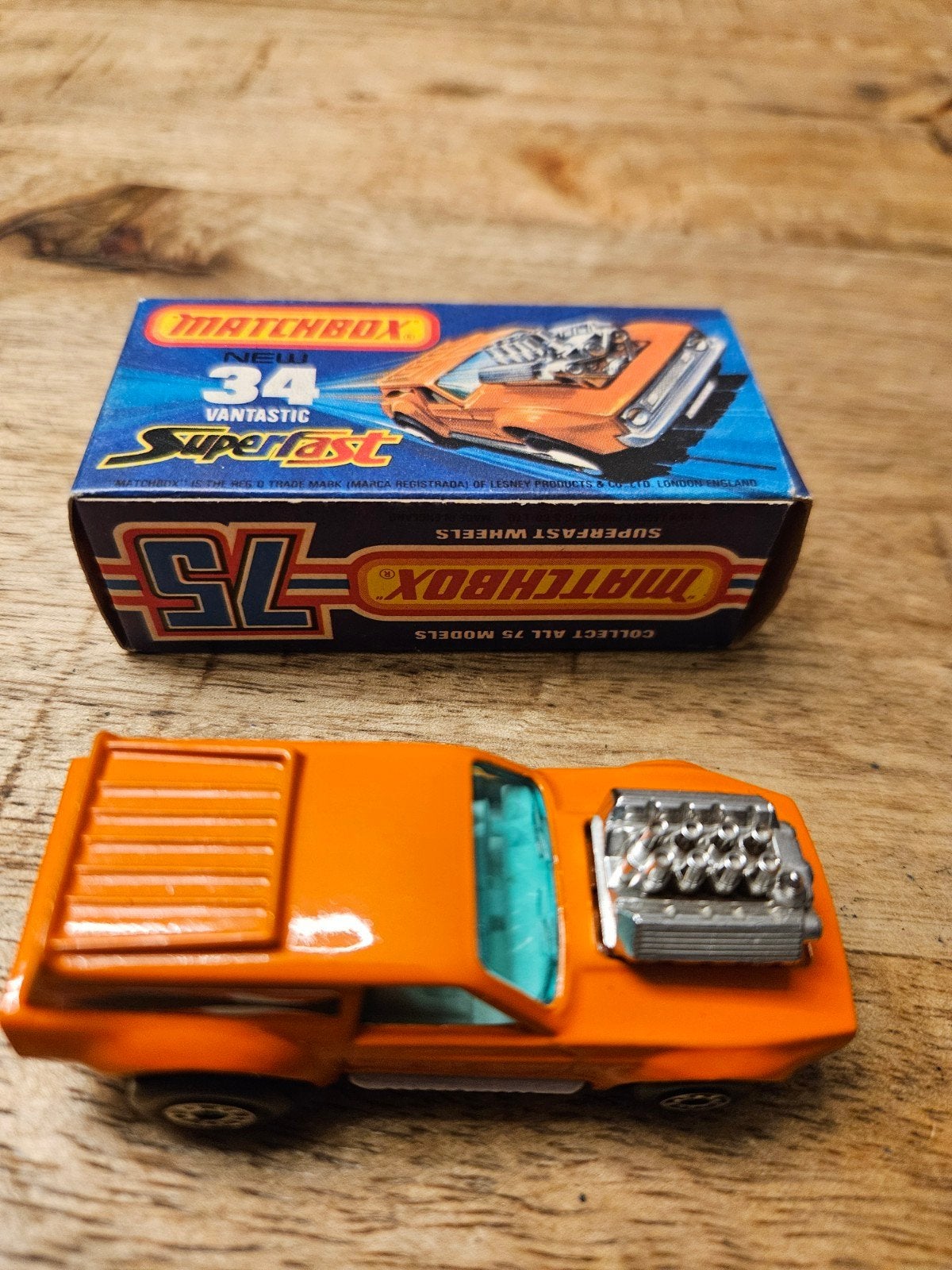 Matchbox Superfast n33 Vantastic, Ophalen of Verzenden, Nieuw