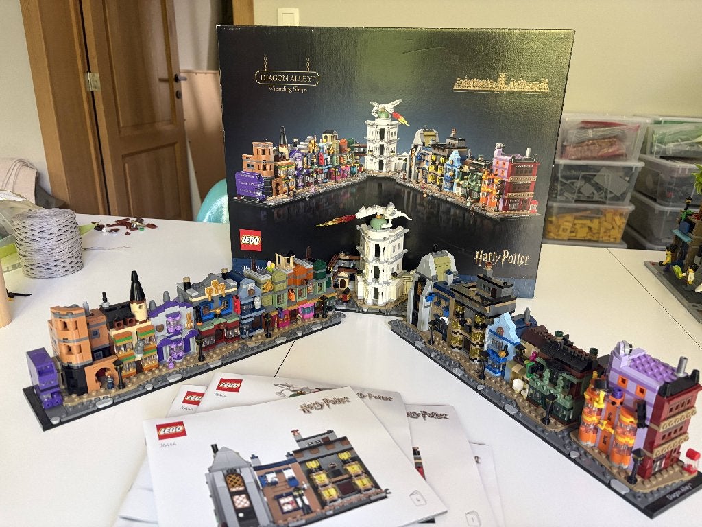 Lego Set - 76444 - Harry Potter - Diagon Alley, Lego, Harry Potter, Ophalen of Verzenden, Zo goed als nieuw