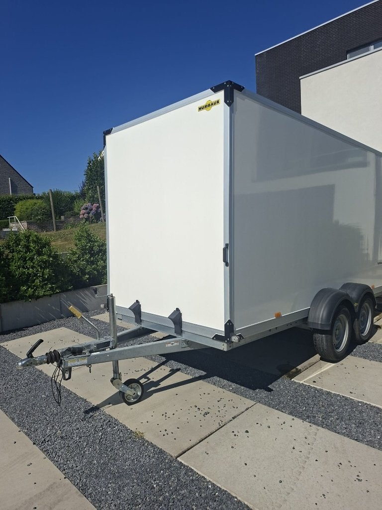 Gesloten aanhangwagen Humbaur 407x 181x 200 binnenruimte, Auto diversen, Aanhangers en Bagagewagens, Ophalen, Zo goed als nieuw