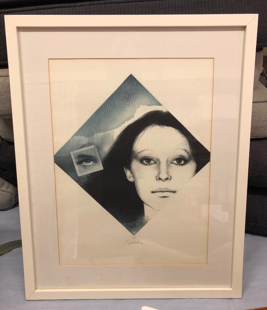 Ets Walter Brems, Antiek en Kunst, Ophalen of Verzenden, Ets