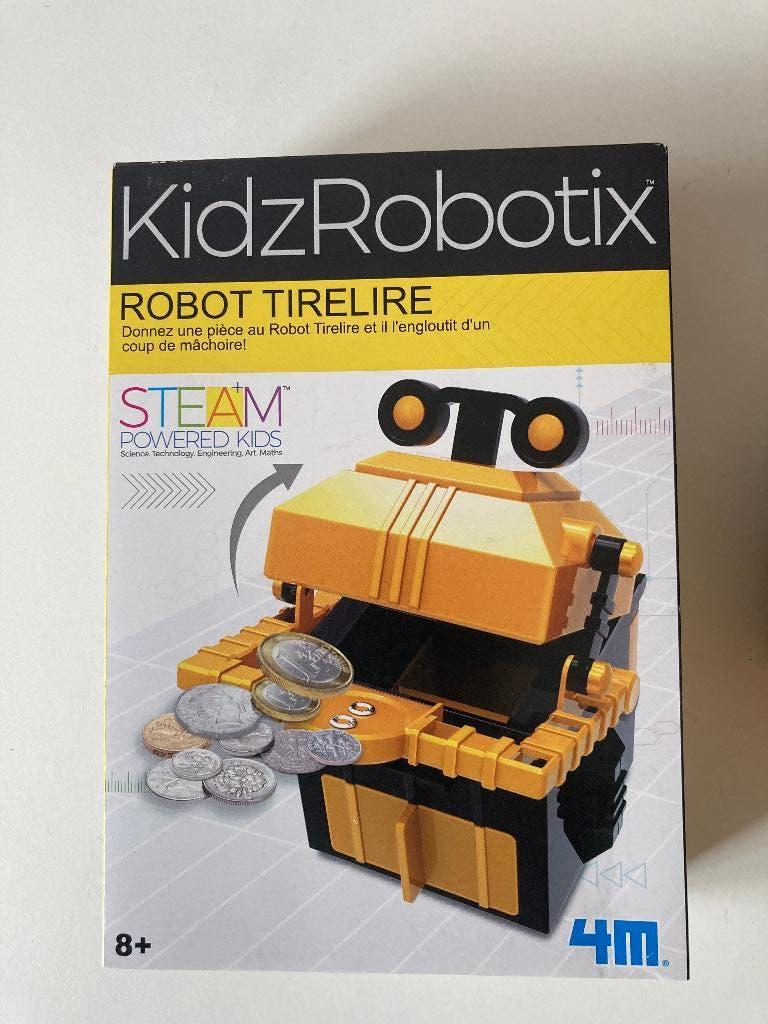 Kidz Robotix "tirelire robot" - fonctionne, Enlèvement, Utilisé, Découverte, Sonore