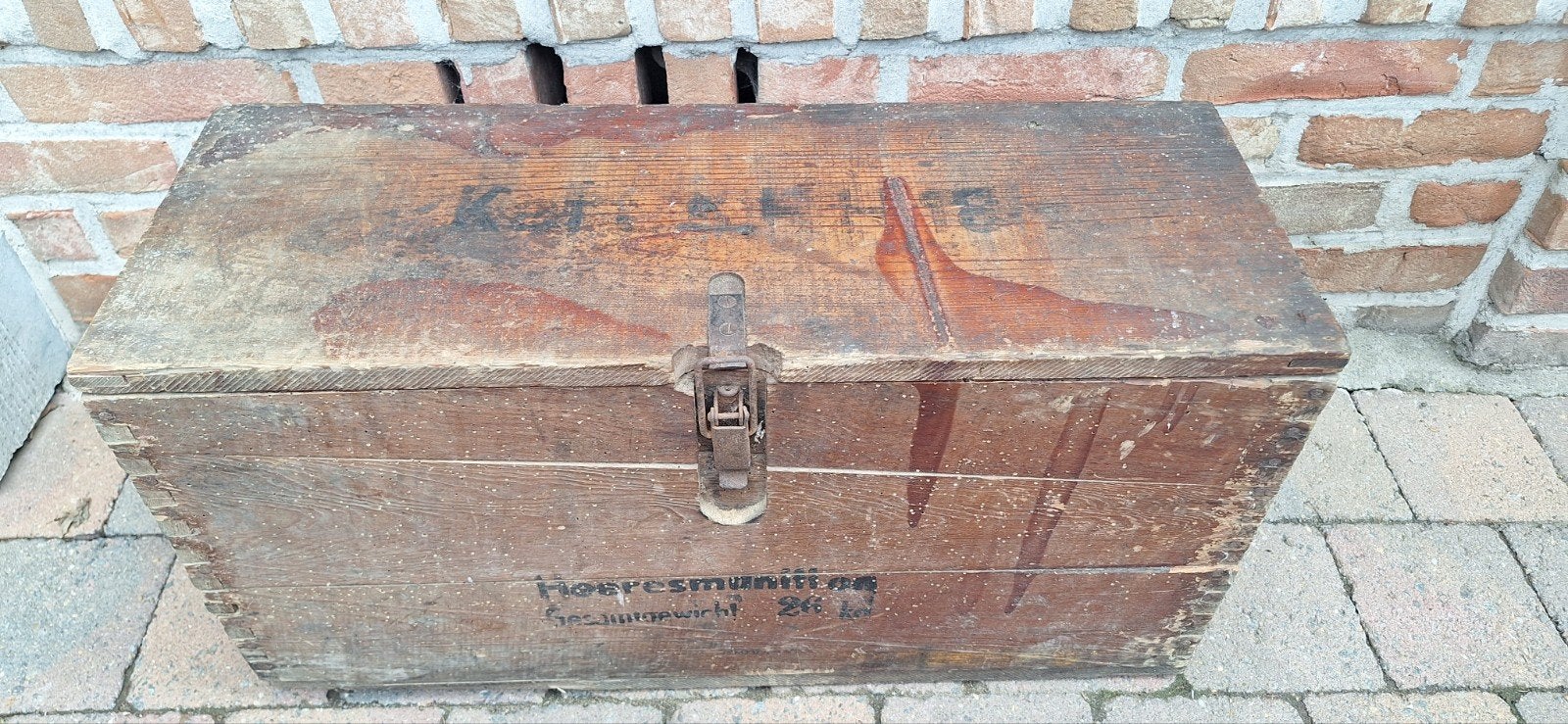 Caisse WH sFH18, Collections, Objets militaires | Seconde Guerre mondiale, Enlèvement