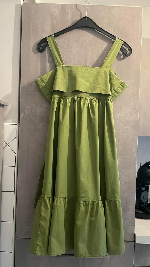 ROBE kaki S, Enlèvement ou Envoi, Taille 36 (S), Comme neuf, Vert