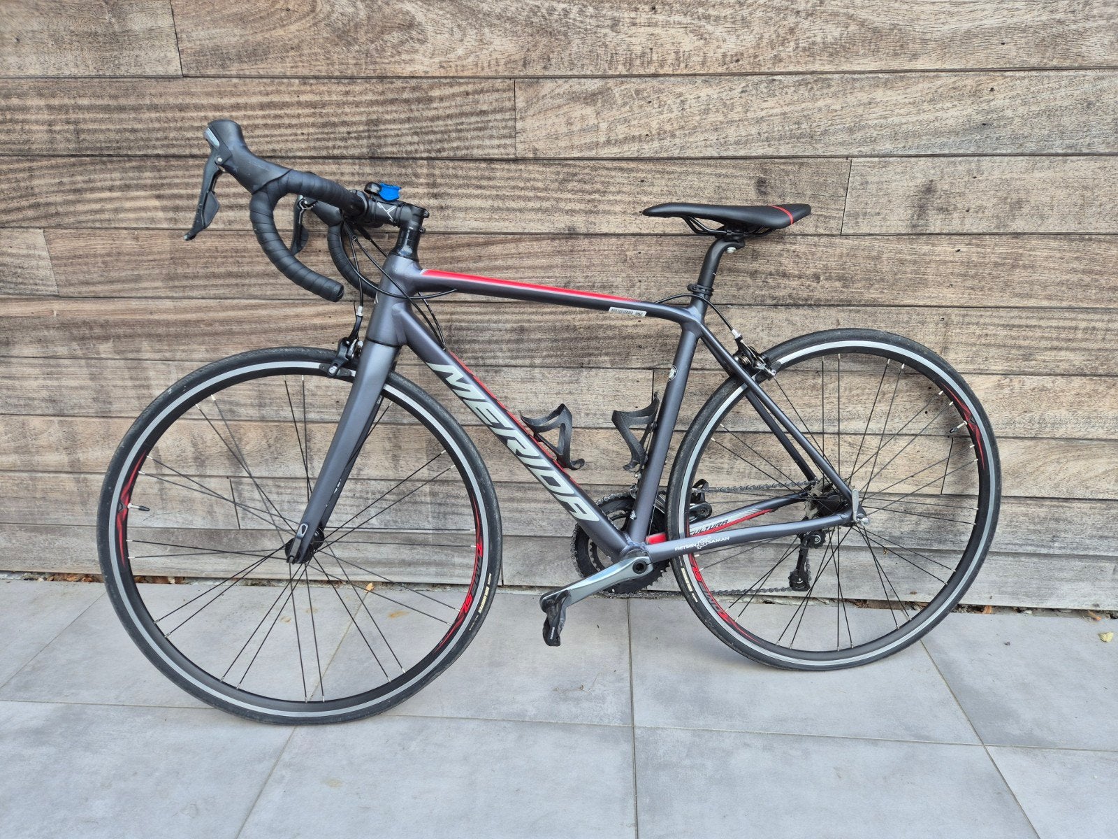 Merida koersfiets, Ophalen, Aluminium