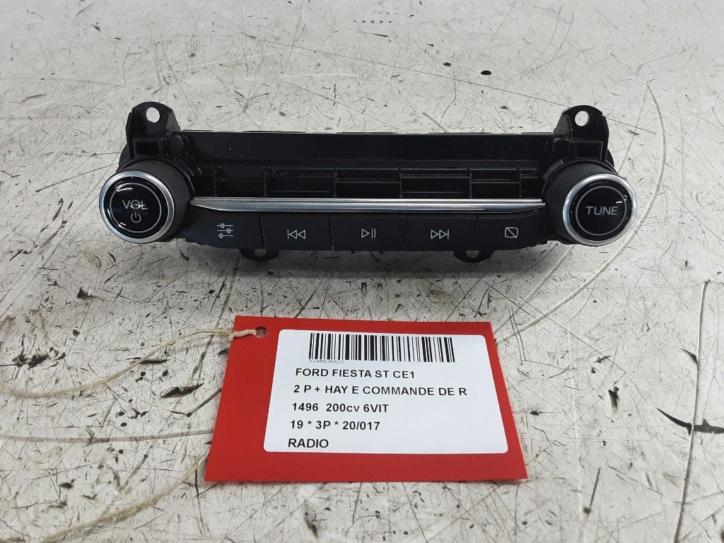 RADIO Ford Fiesta 7 (01-2017/07-2023) (H1BT18K811HF), Gebruikt, Mevr. I. Hauben, Ford, Rue de l'Espoir 34 34
4030  GRIVEGNÉE, BE
