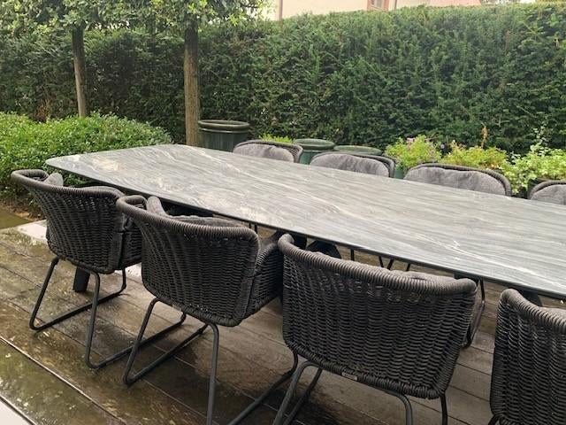 longue table de jardin, Enlèvement, Comme neuf, Rectangulaire