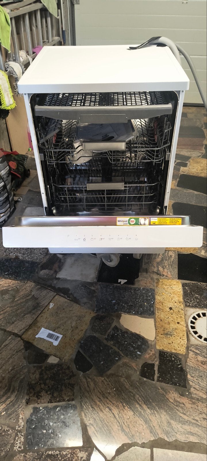 lave vaisselle de la marque Whirlpool 2 ans et 6 mois, Electroménager, Lave-vaisselle, Enlèvement