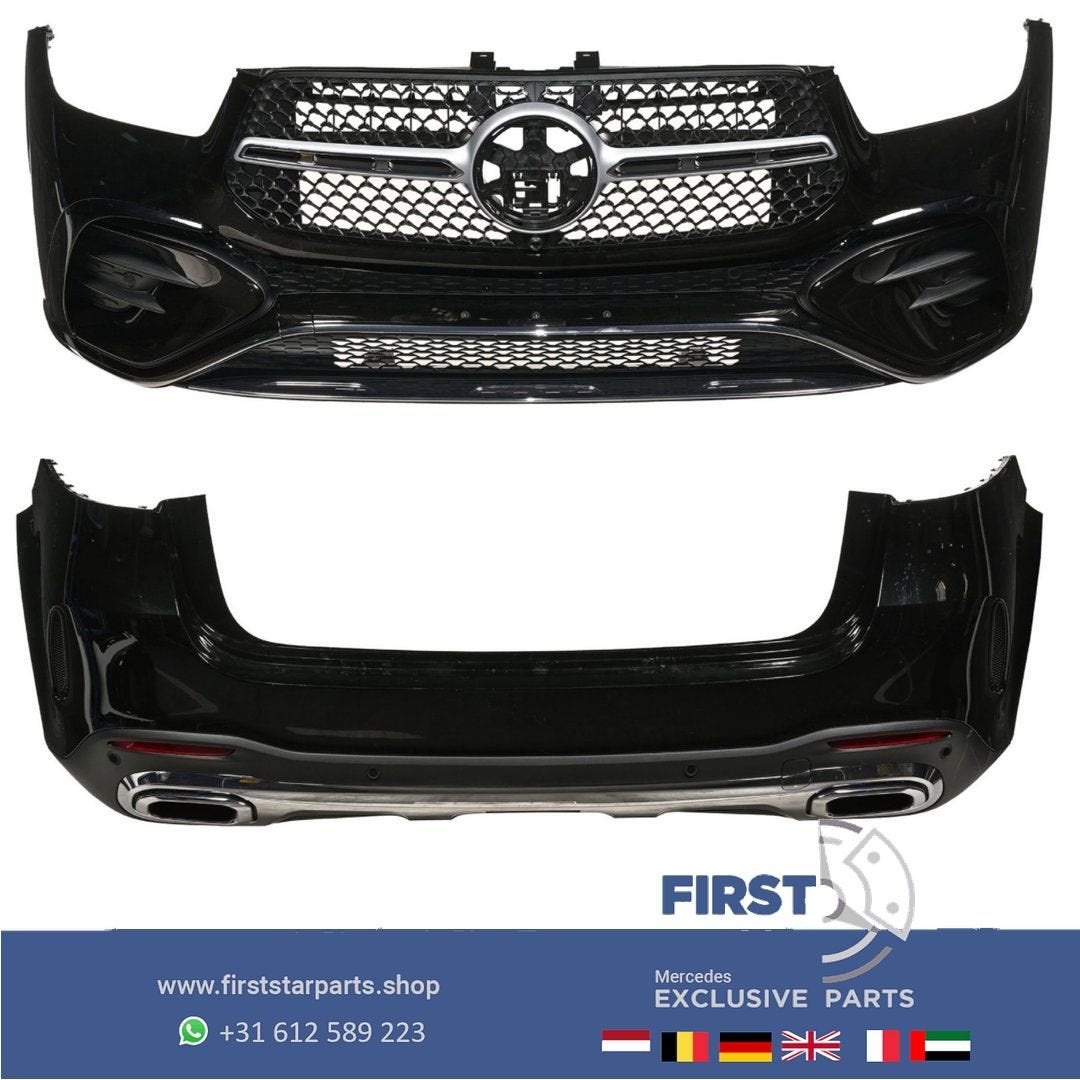 W167 AMG PAKKET BUMPER SET V167 GLE SUV AMG LINE AMG VOORBUM, Utilisé, Avant, -, -