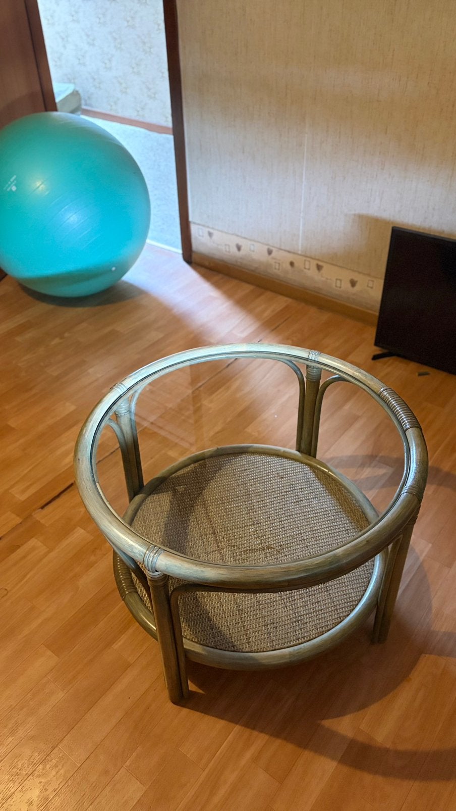 Salontafel uit bamboe, Maison & Meubles, Accessoires pour la Maison | Étagères, Autres types, Utilisé, Autres matériaux, Modulaire