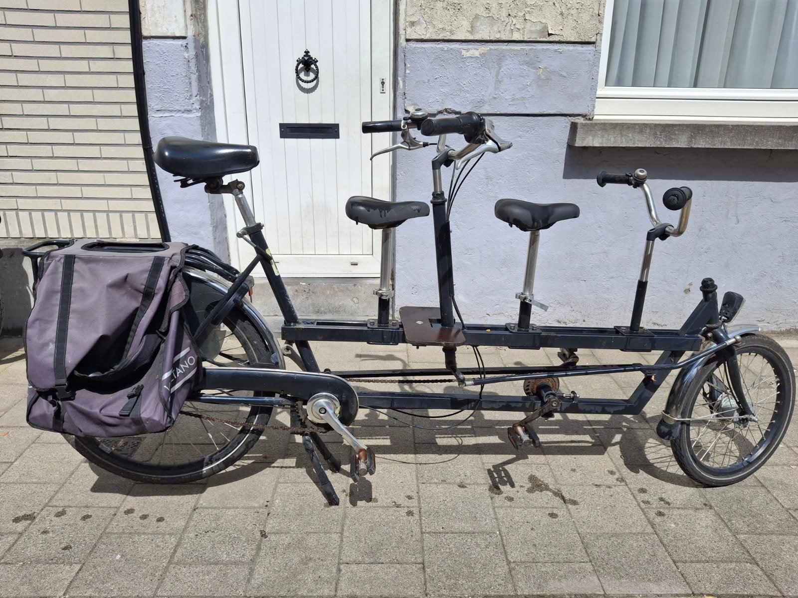 Onderwaterfiets - ouder kind tandem, Vélos & Vélomoteurs, Vélos | Tandems, Onderwater, Frein à tambour, Moins de 10 vitesses, Enlèvement