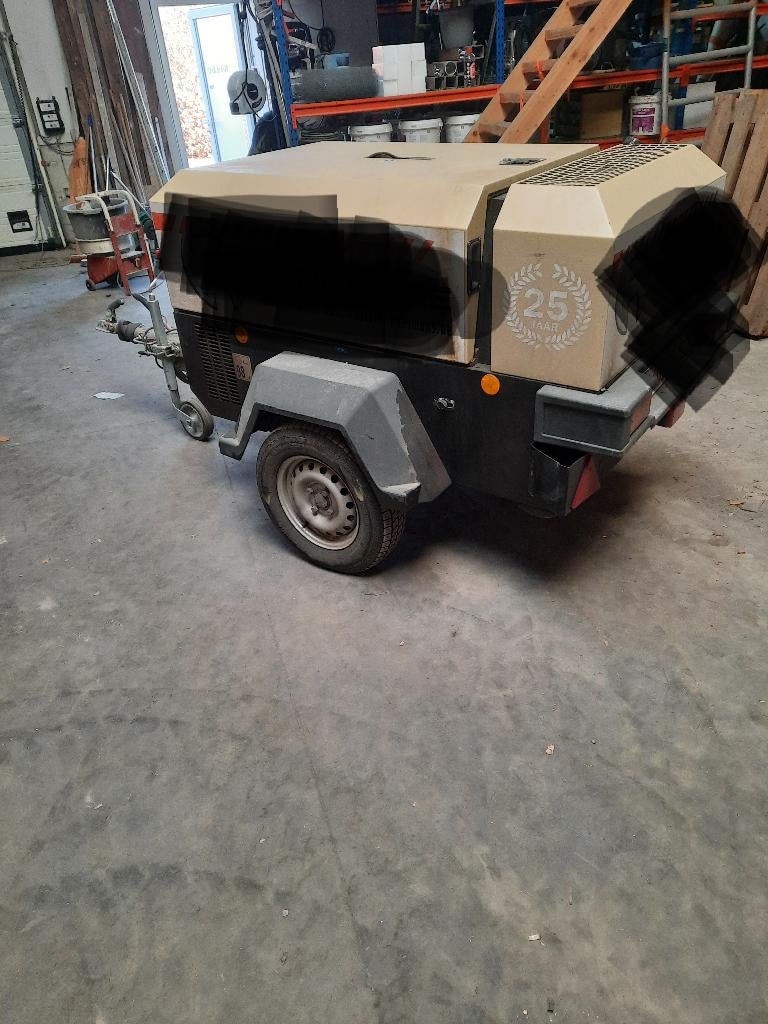 Ingersoll mobiele compressor te koop, Bricolage & Construction, Compresseurs, Enlèvement, Utilisé, 6 à 10 bars
