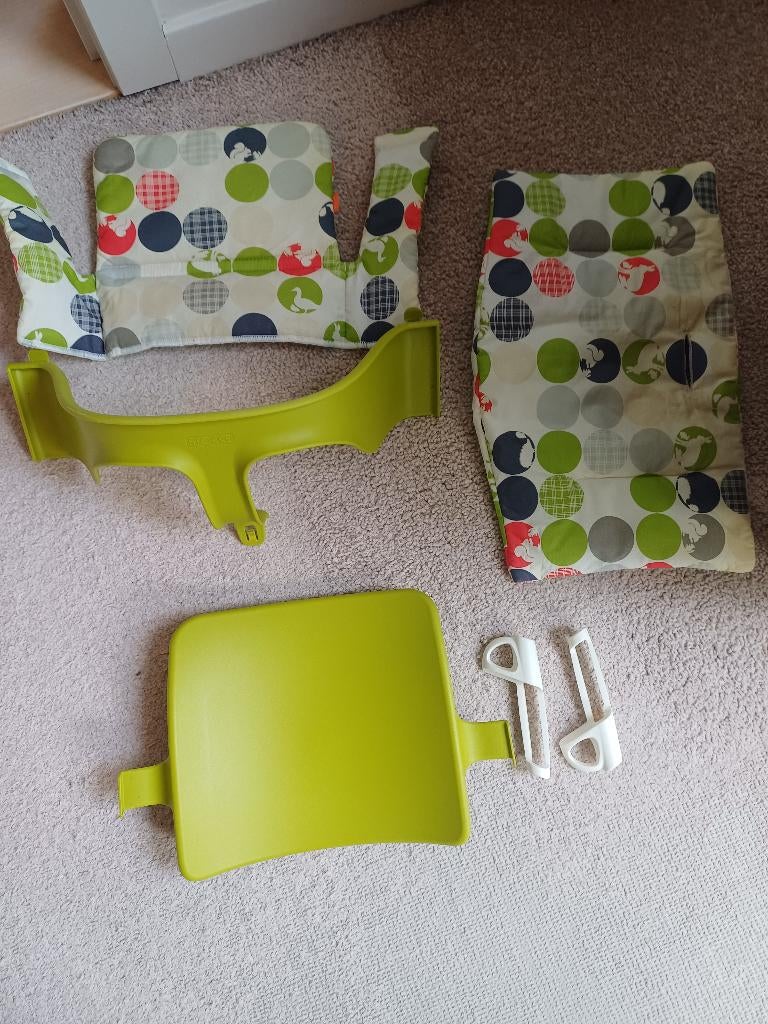 Tripp Trapp meegroeistoel Stokke, Kinderen en Baby's, Ophalen, Gebruikt, Meegroeistoel, Afneembaar eetblad