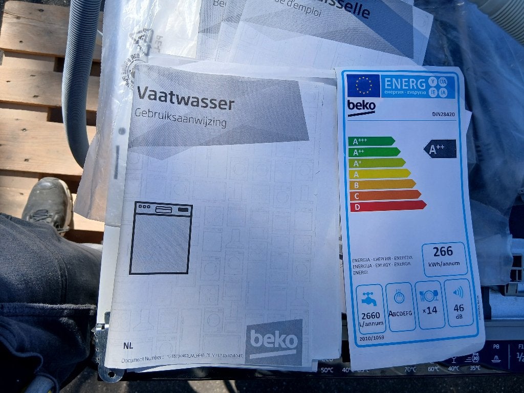 vaatwasser Beko, Ophalen, Zo goed als nieuw, Overige typen