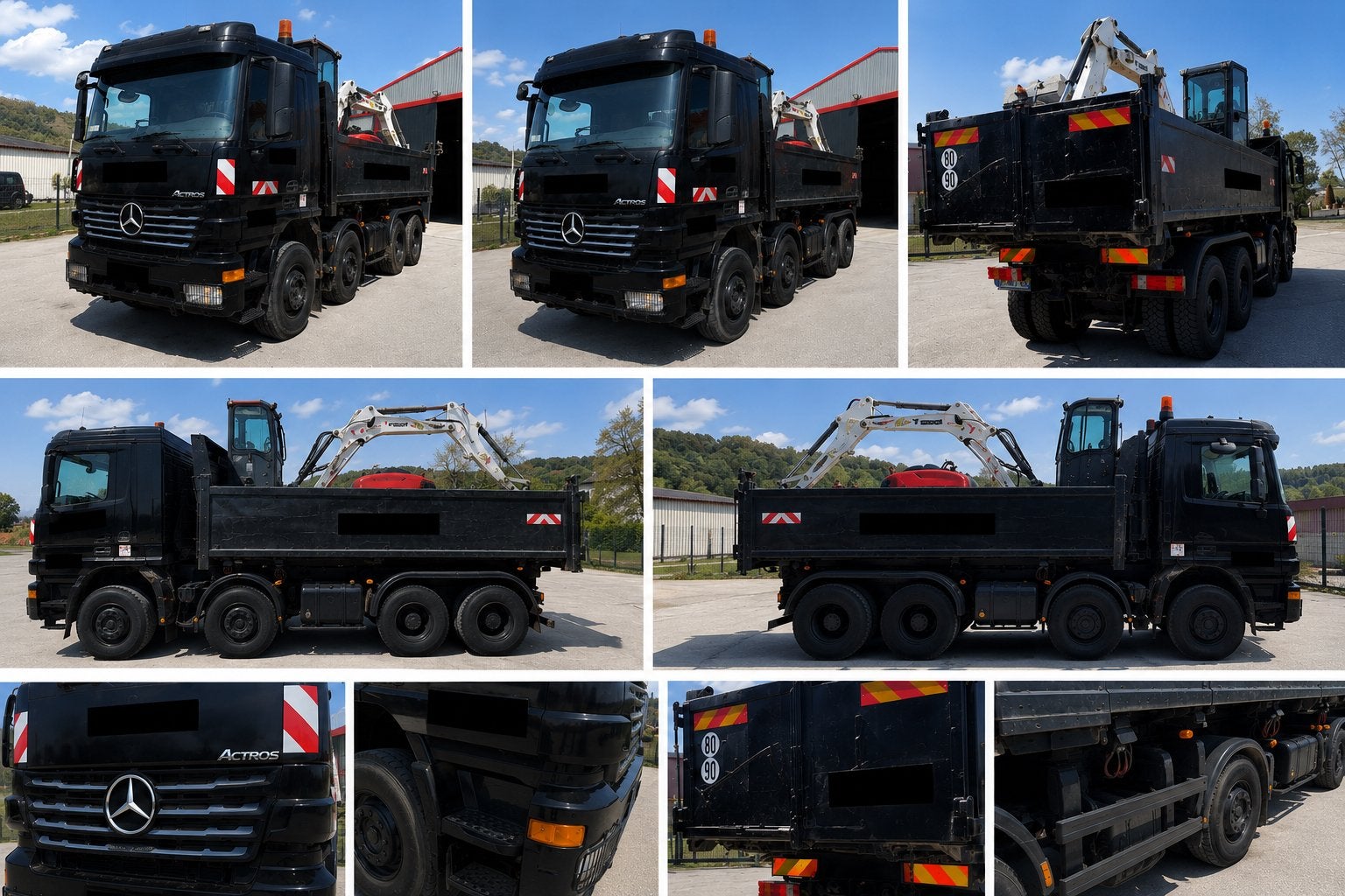 Tracteur, Volvo fh12 camion, Mercedes bene  B3235 8 x 4, Autos, Achat, Entreprise