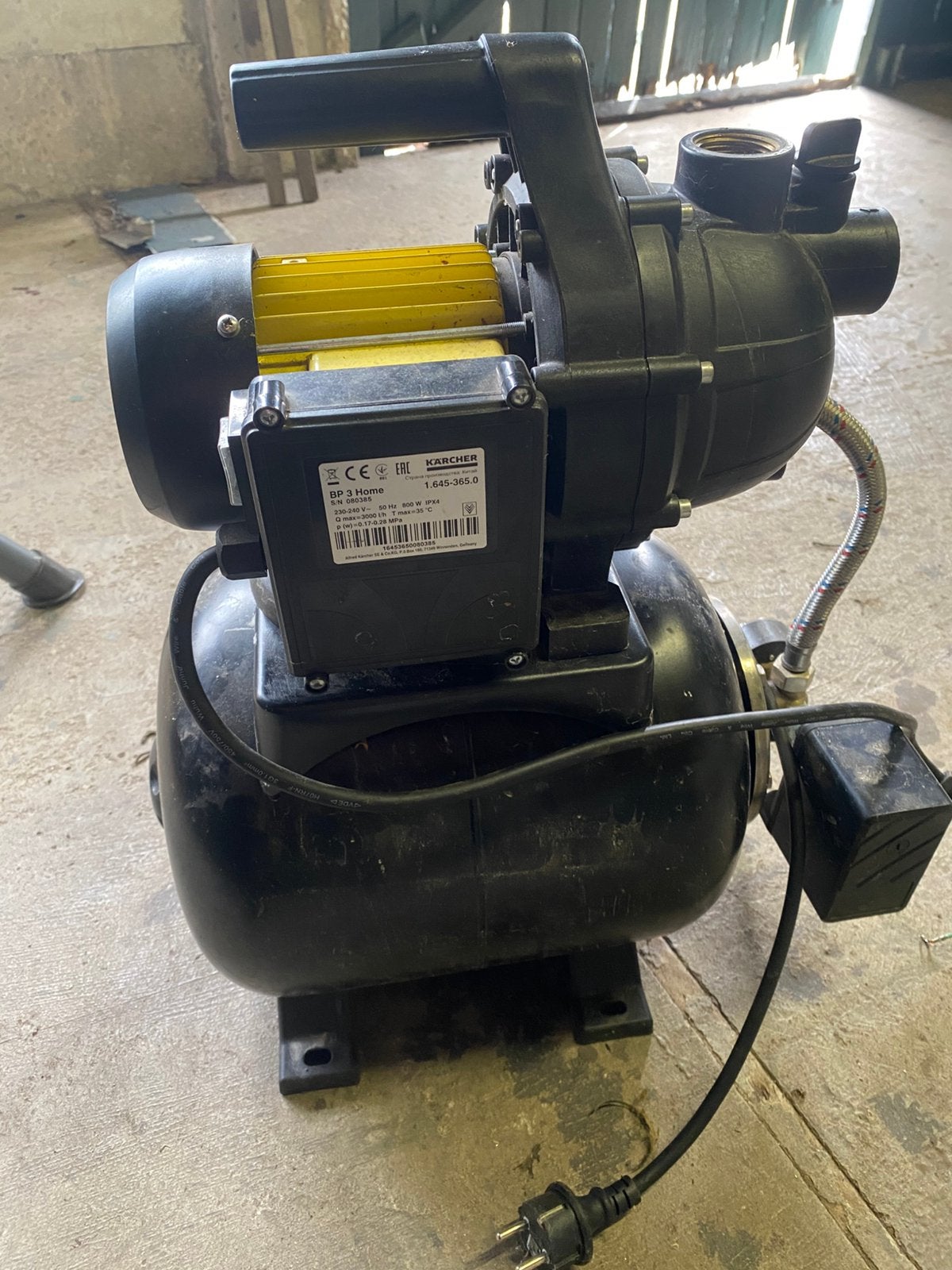 Karcher BP 3 Home hydrofoor waterpomp, Tuin en Terras, Waterpompen, Ophalen, Gebruikt, Elektrisch, Hydrofoorpomp
