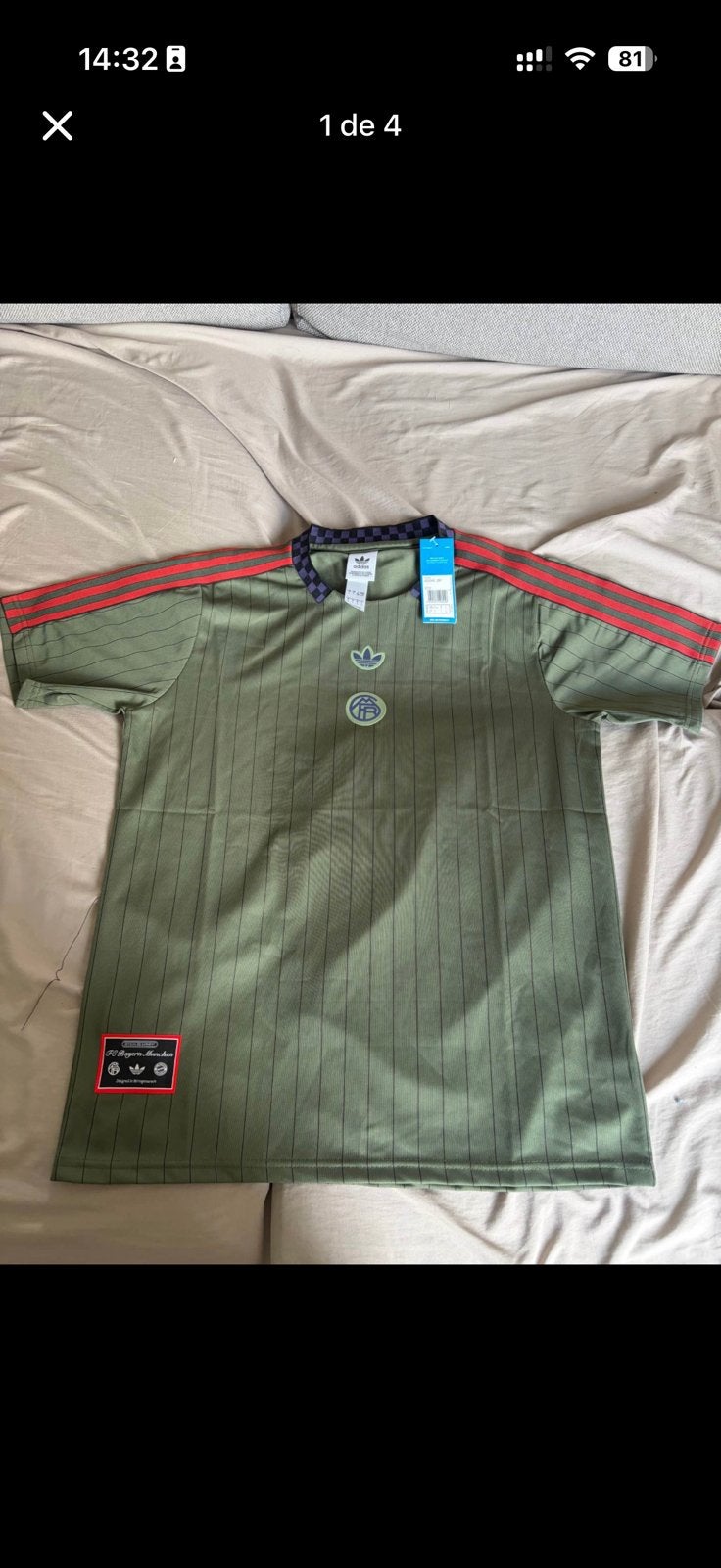Bayern Munich Jersey, Kleding | Heren, Sportkleding, Ophalen of Verzenden, Zo goed als nieuw