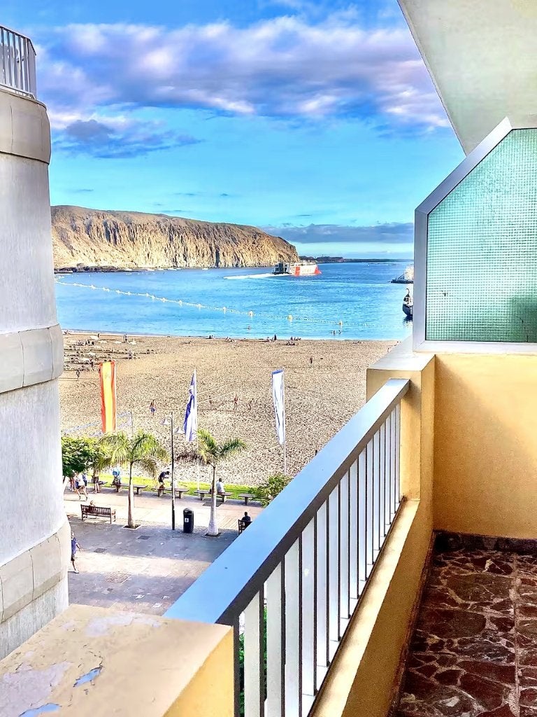 Tenerife - appartement met zeezicht aan het strand, Vakantie, 5 personen, Bemiddelingsbureau, Canarische Eilanden, Wasmachine