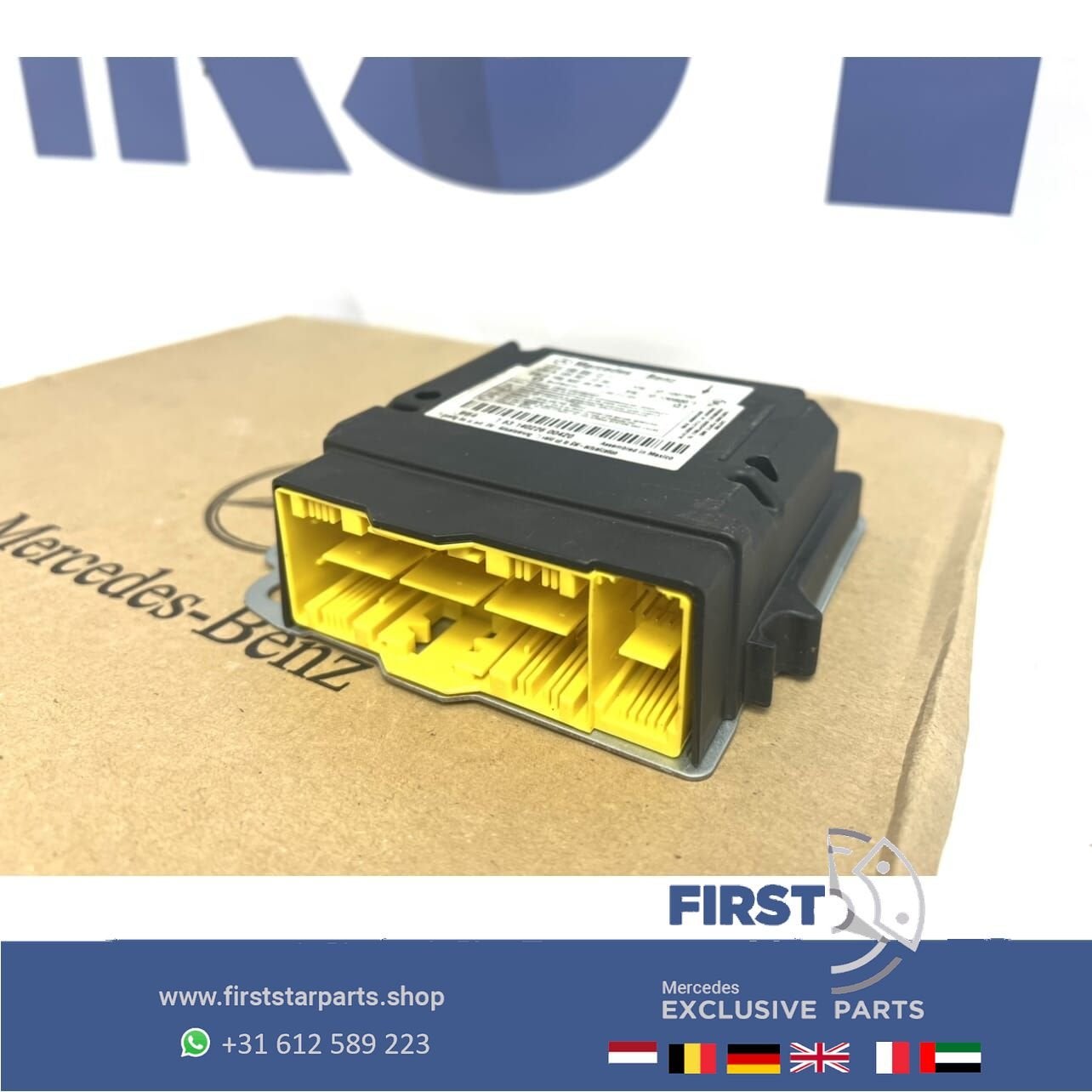 A1669001311 A1669011200 MERCEDES SRS AIRBAG MODULE W166 X166, Utilisé, -, -, Enlèvement ou Envoi