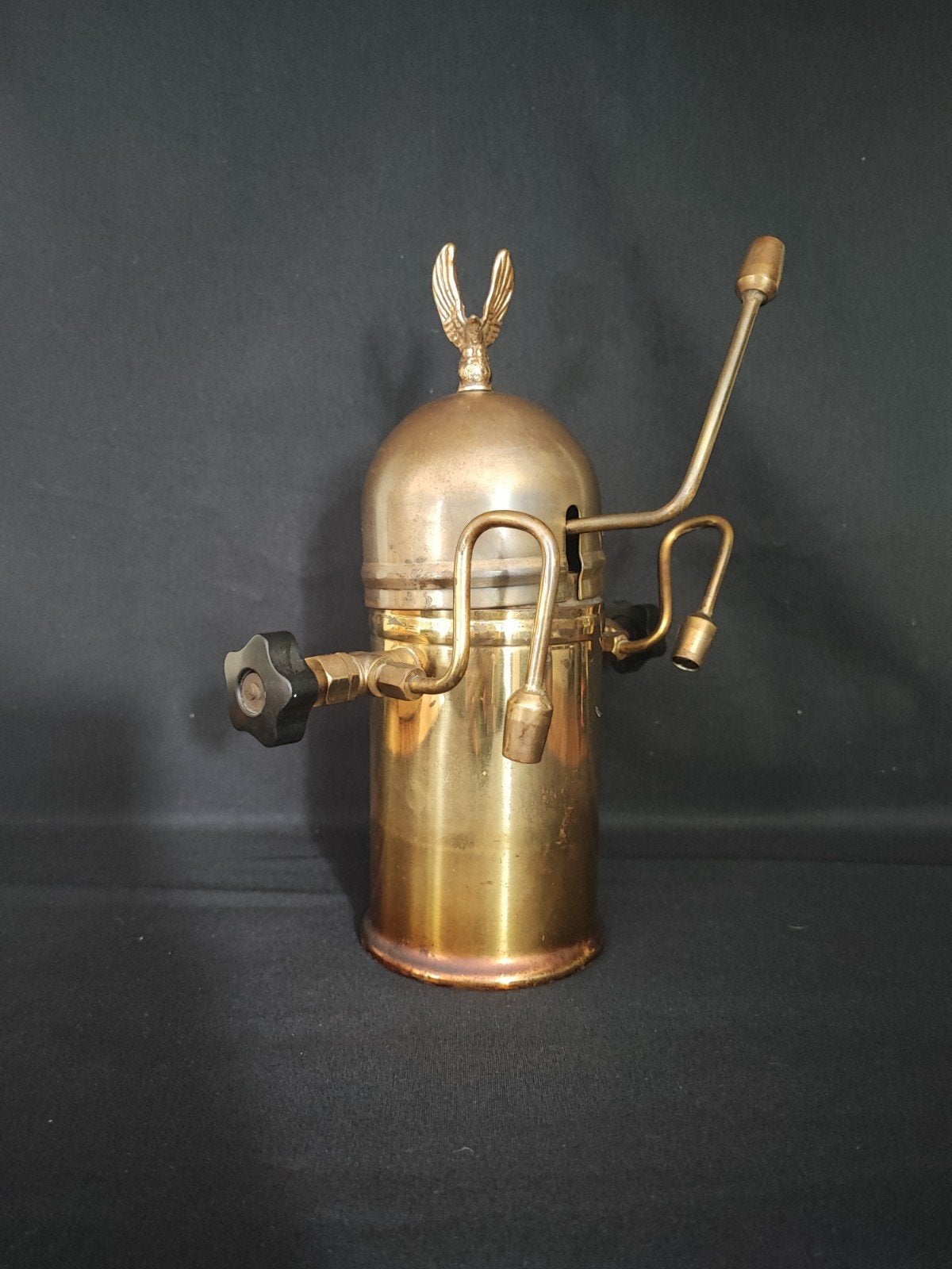 Ancienne cafetière italienne en laiton, Antiquités & Art, Antiquités | Bronze & Cuivre, Enlèvement