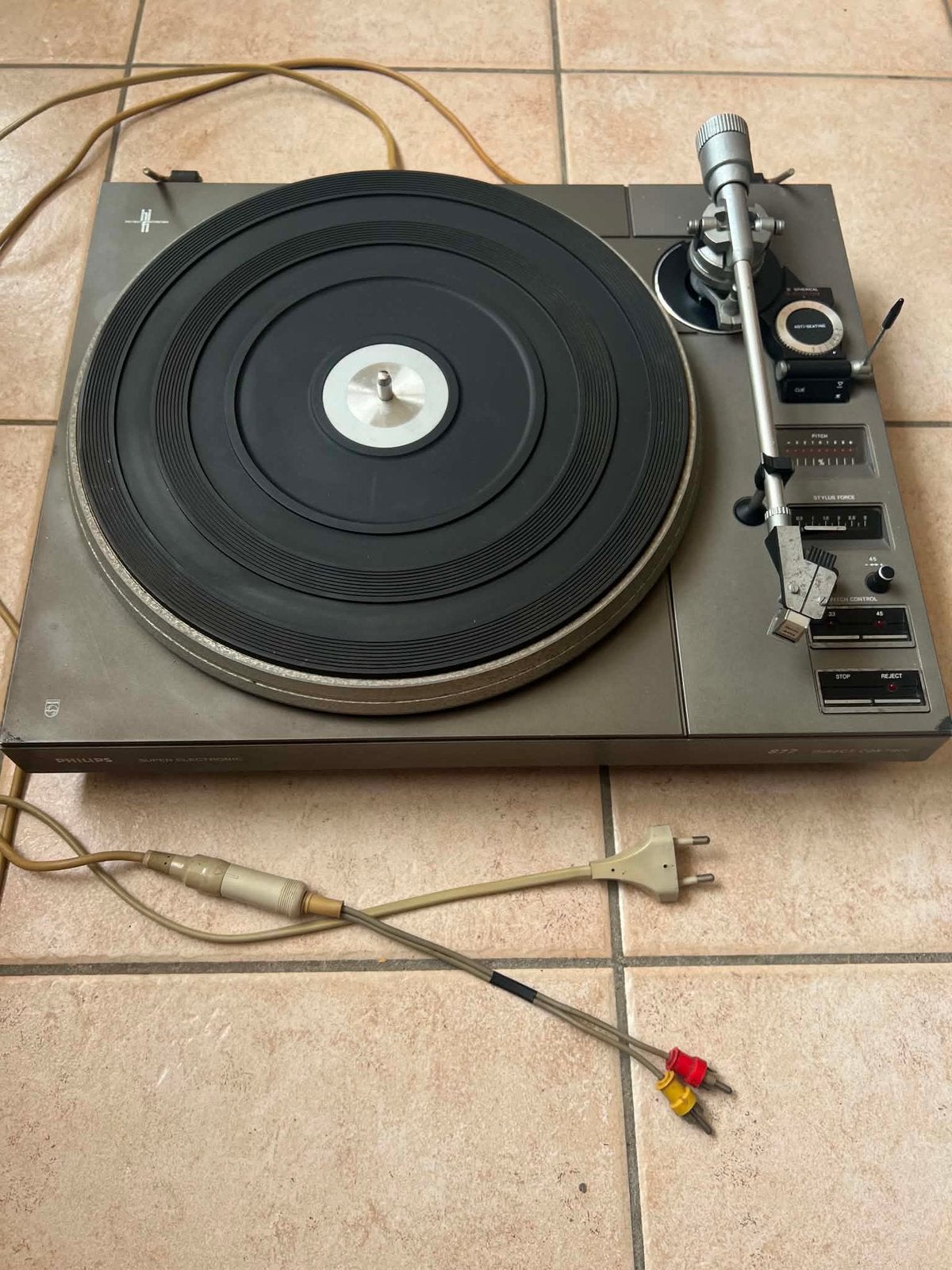 Philips platenspeler, Audio, Tv en Foto, Platenspelers, Ophalen of Verzenden, Zo goed als nieuw, Platenspeler, Philips