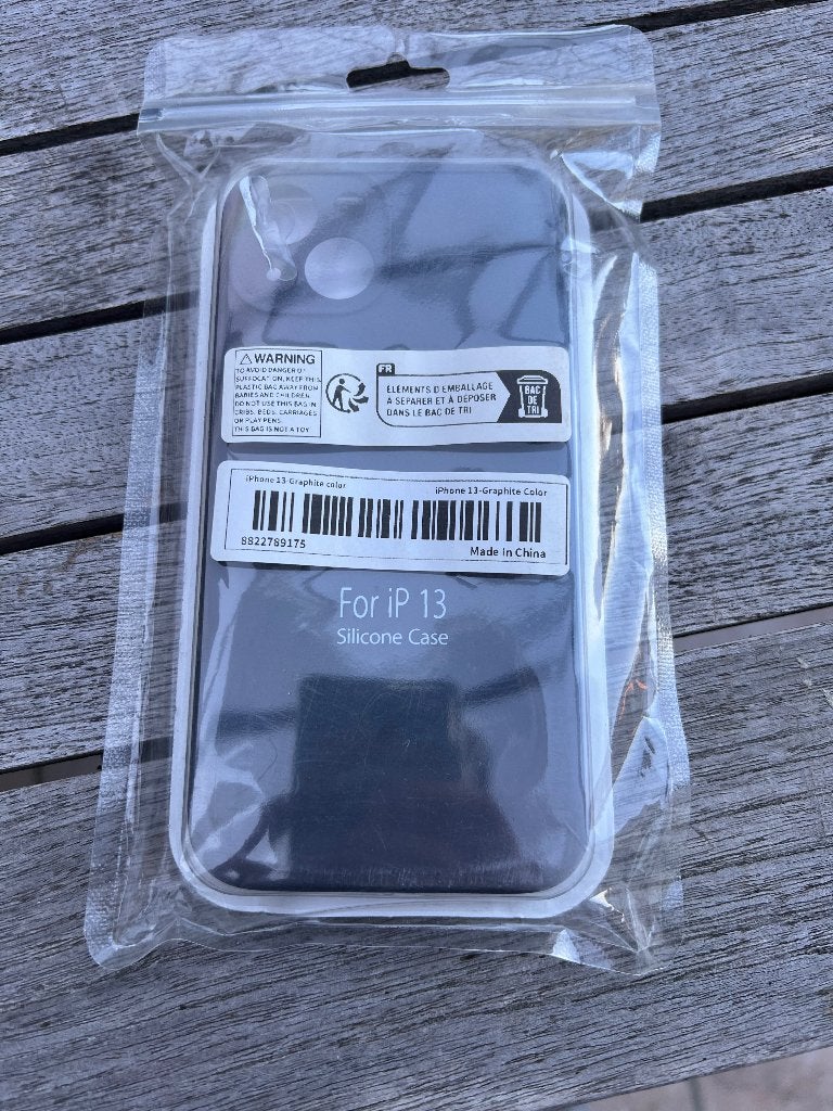 iPhone 13 hoesje, Ophalen, IPhone 13, Nieuw, Grijs
