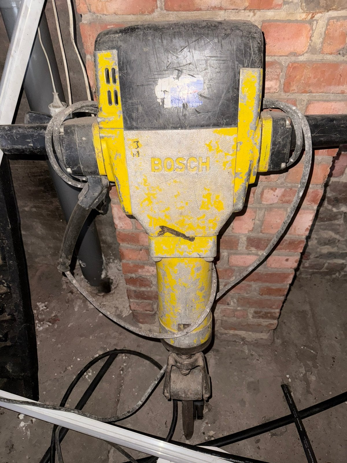 Bosch GSH27, Ophalen, Gebruikt