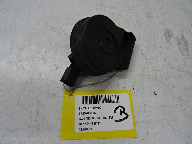 AVERTISSEUR/KLAXON Skoda Octavia Combi (5EAC), Utilisé, Skoda