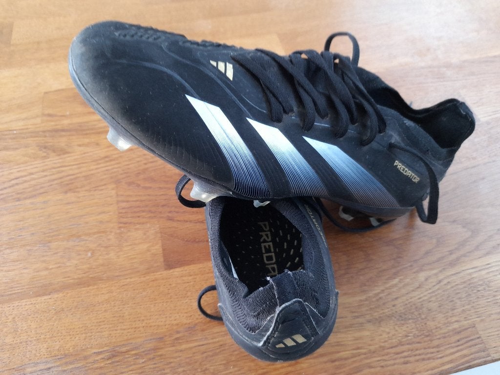 Voetbalschoenen Adidas Predator, Kleding | Heren, Sportkleding, Ophalen, Zwart, Overige maten, Zo goed als nieuw