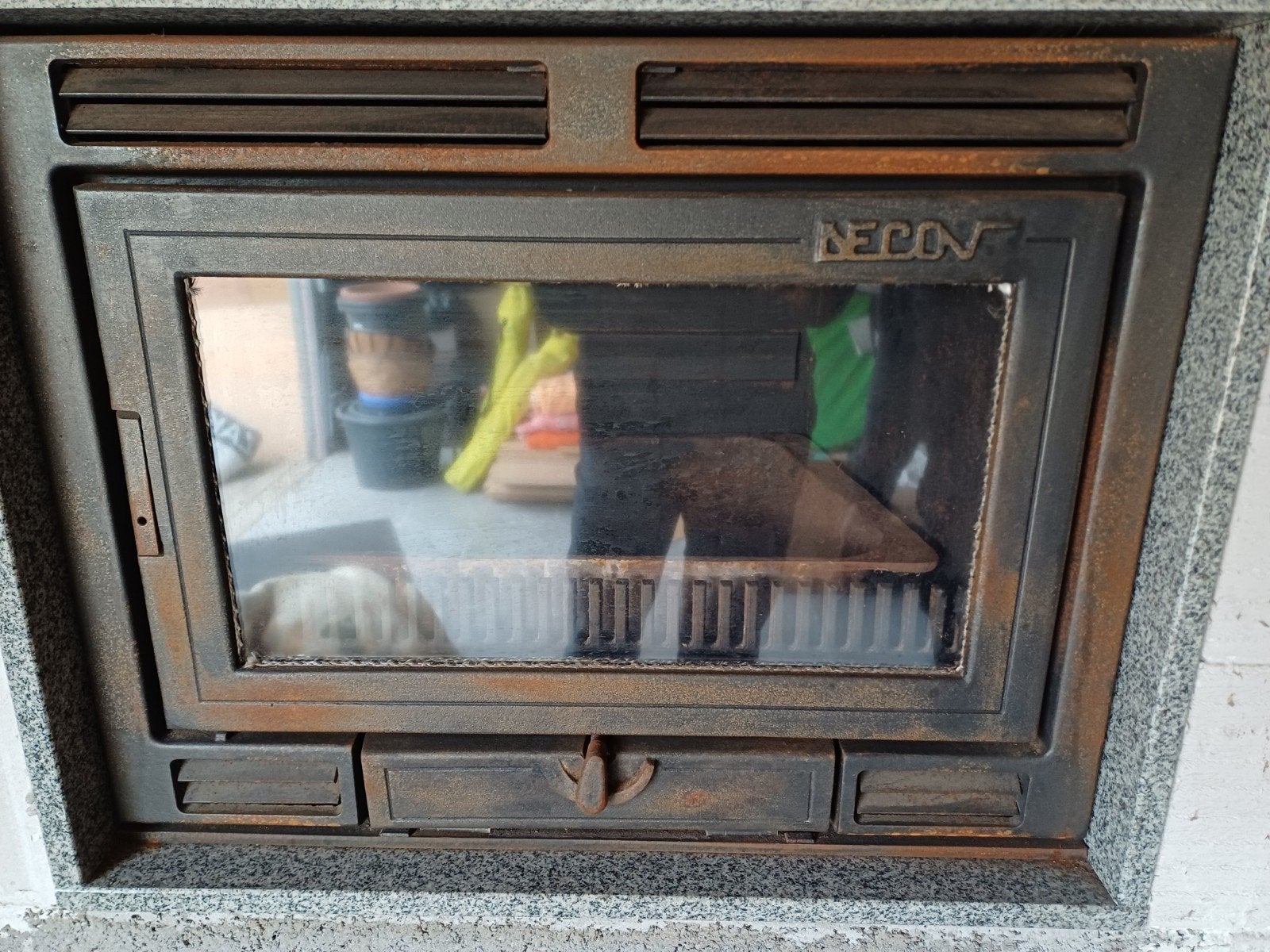 Inbouw kachel/cassette, Ophalen