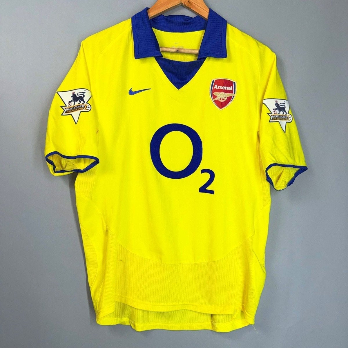 Arsenal Bergkamp Champions League Origineel 2003, Enlèvement ou Envoi