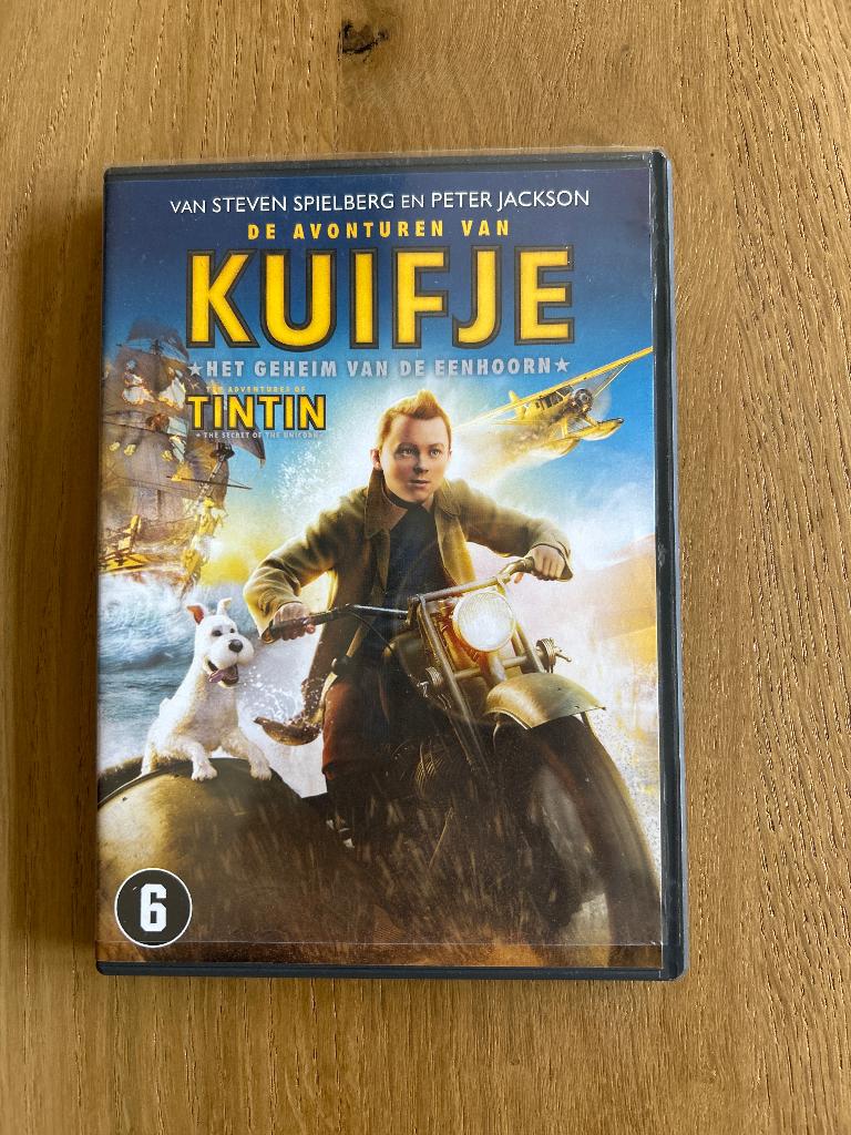DVD Kuifje, À partir de 6 ans, Enlèvement ou Envoi, Comme neuf, Aventure