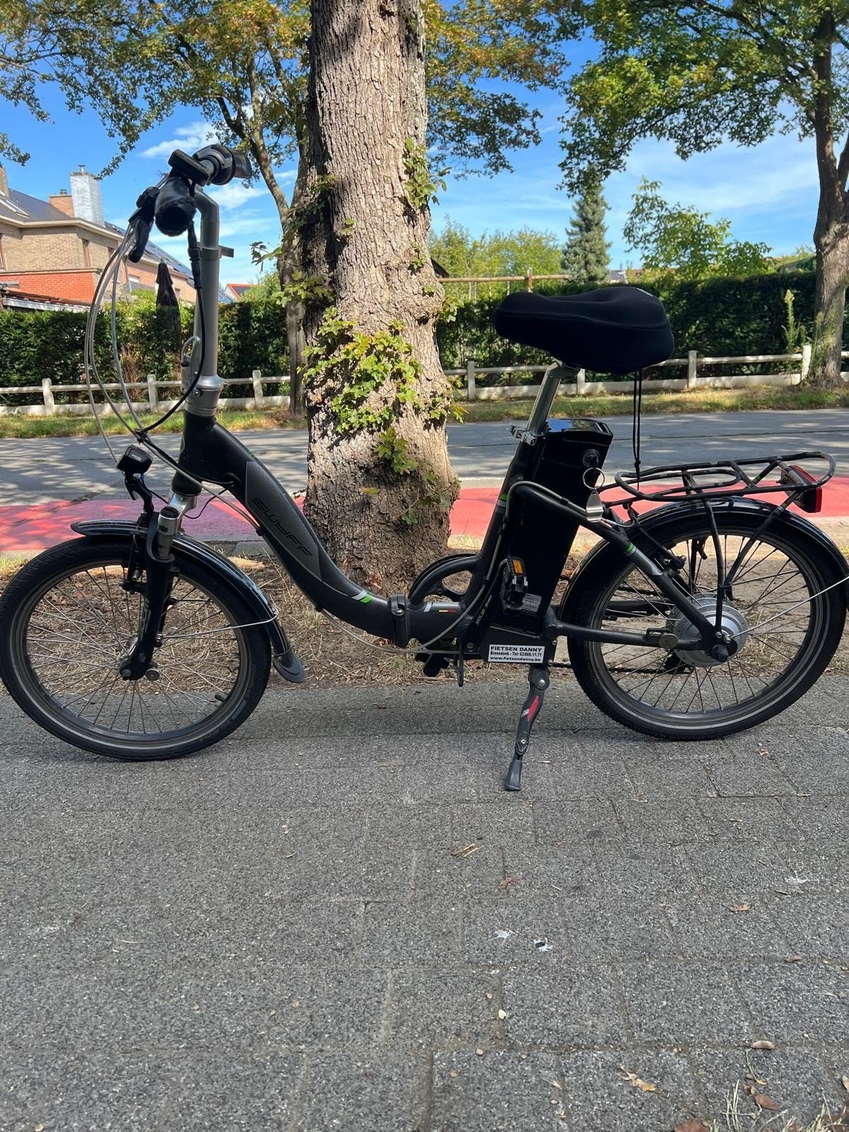 vélo pliant électrique « comme neuf », Vélos & Vélomoteurs, Enlèvement