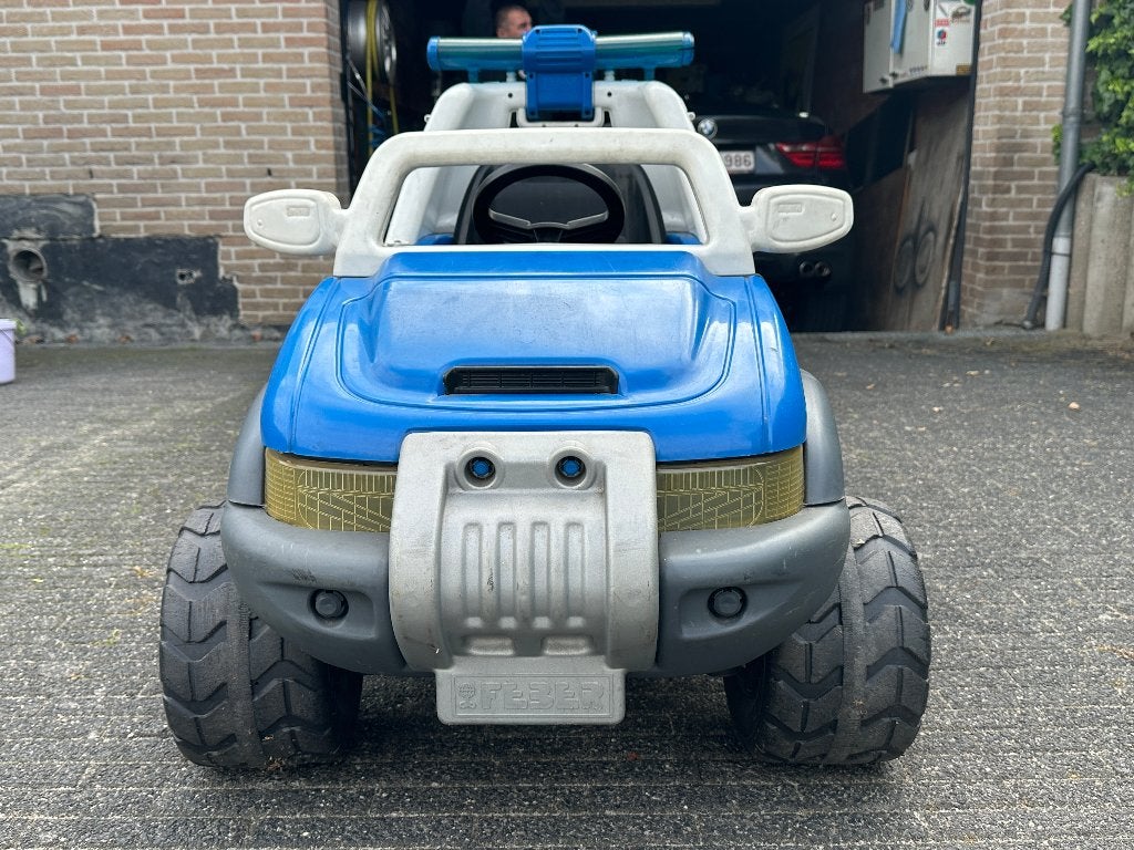 Elektrische politie auto, Ophalen, Gebruikt
