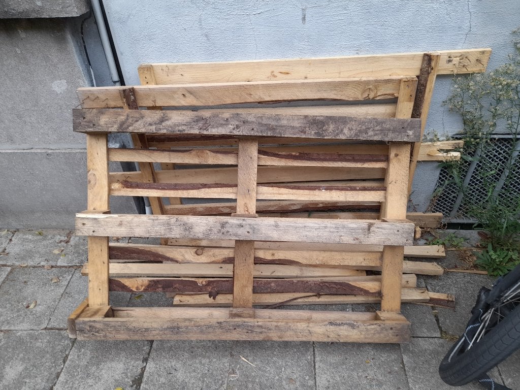 Hout, Enlèvement, Utilisé, Palette