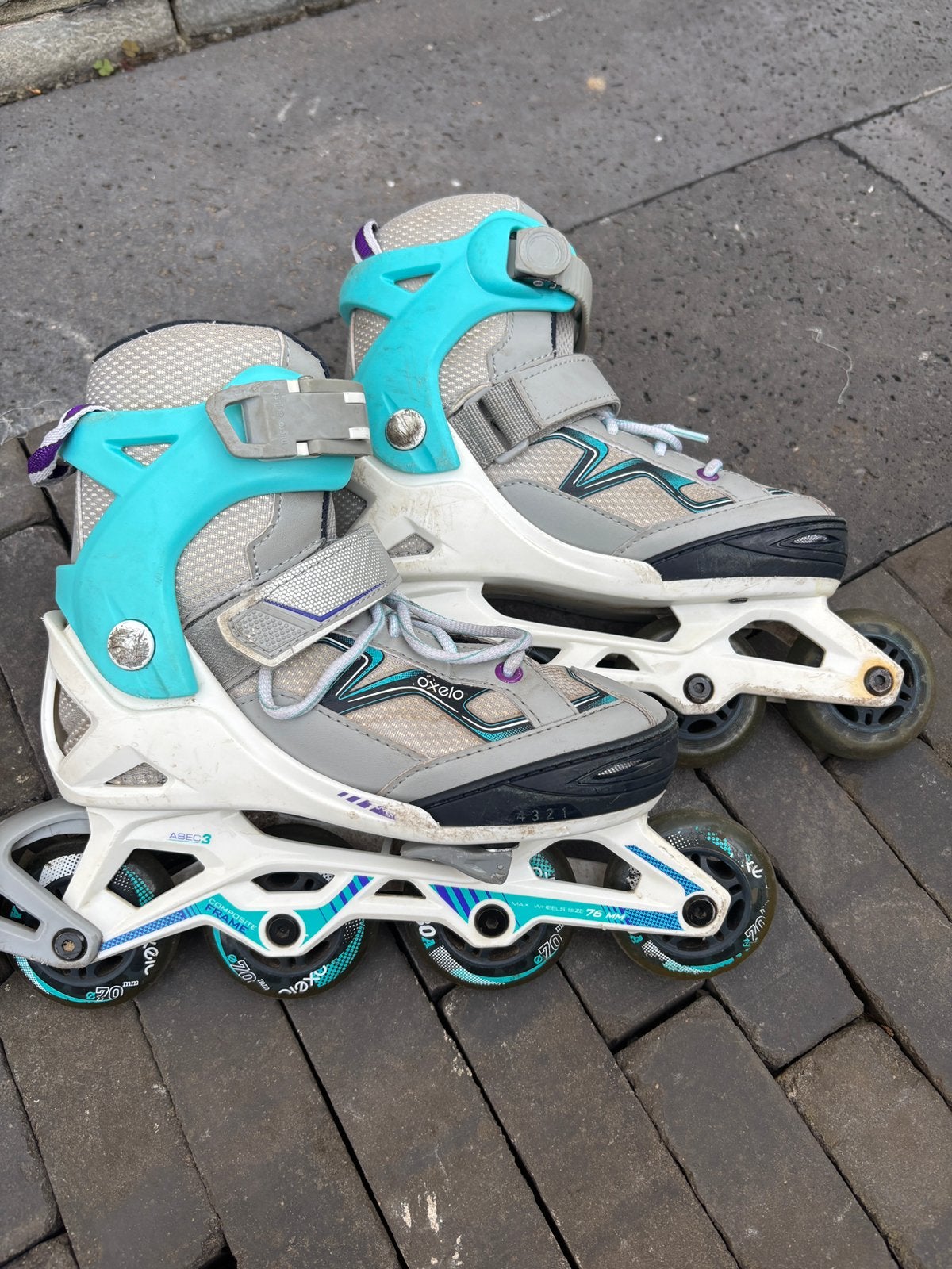 Rollerblades kinderen maat 32-35, Kinderen, Ophalen of Verzenden, Inline skates 4 wielen, Verstelbaar