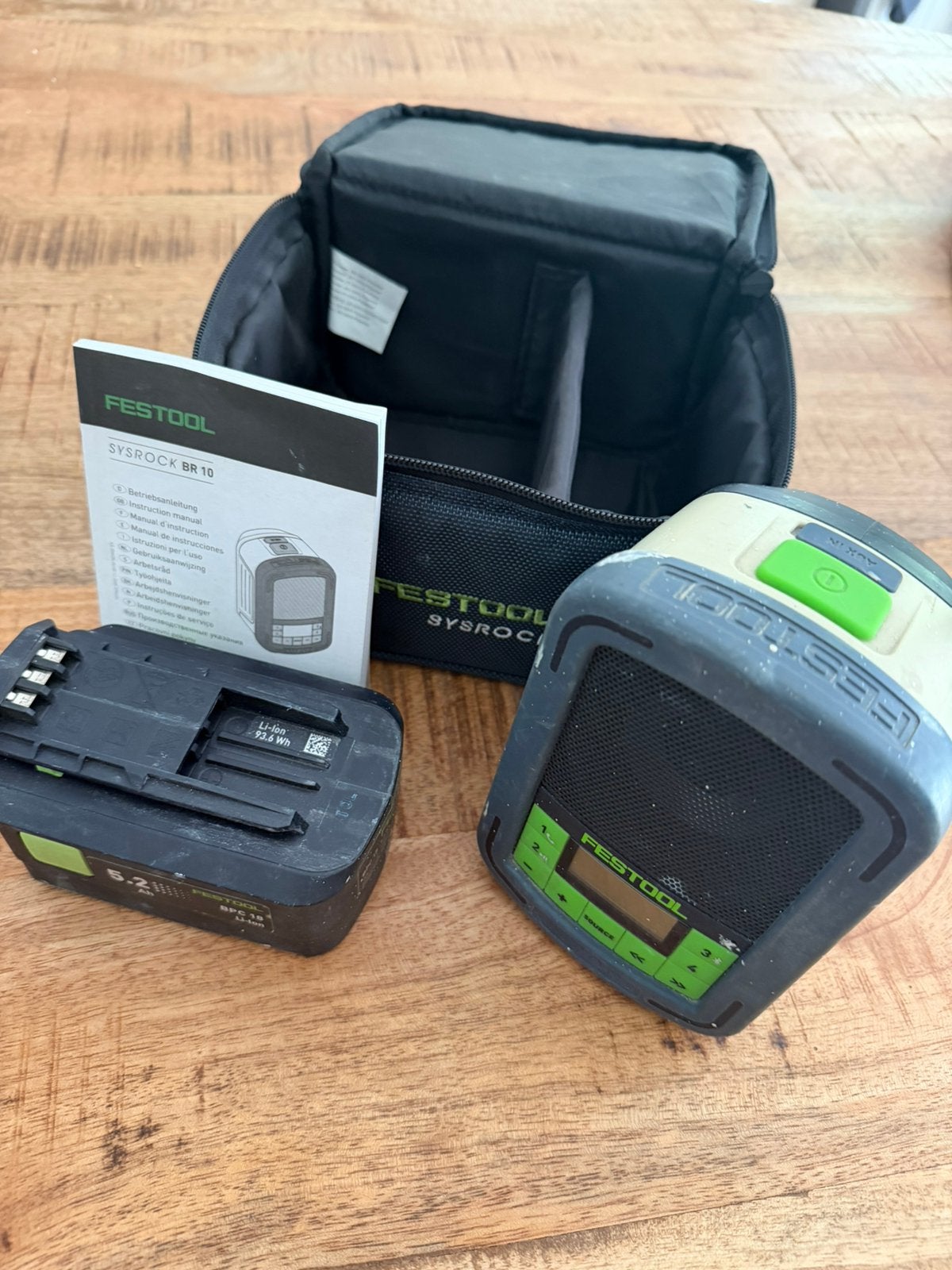 Radio de chantier Festool BR10 standard, Enlèvement ou Envoi, Utilisé