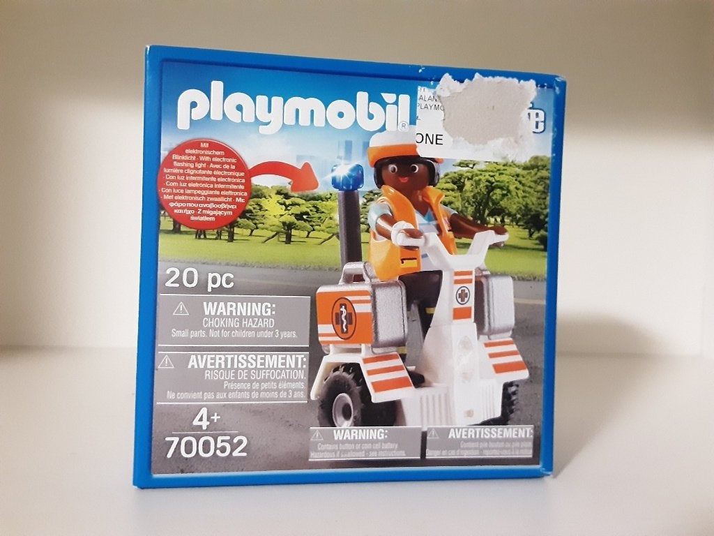 Appareil de premiers secours Playmobil Balance Racer - neuf, Enlèvement ou Envoi, Comme neuf, Kit complet, Figurines