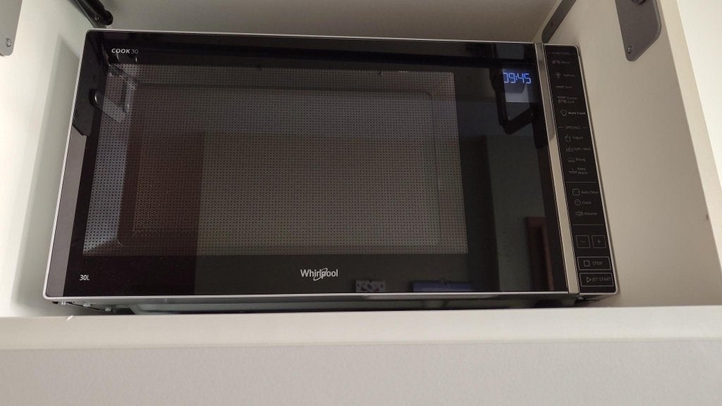 Micro onde Whirlpool 30L 900W, Ophalen, Microgolfoven, Tussenbouw, Grill
