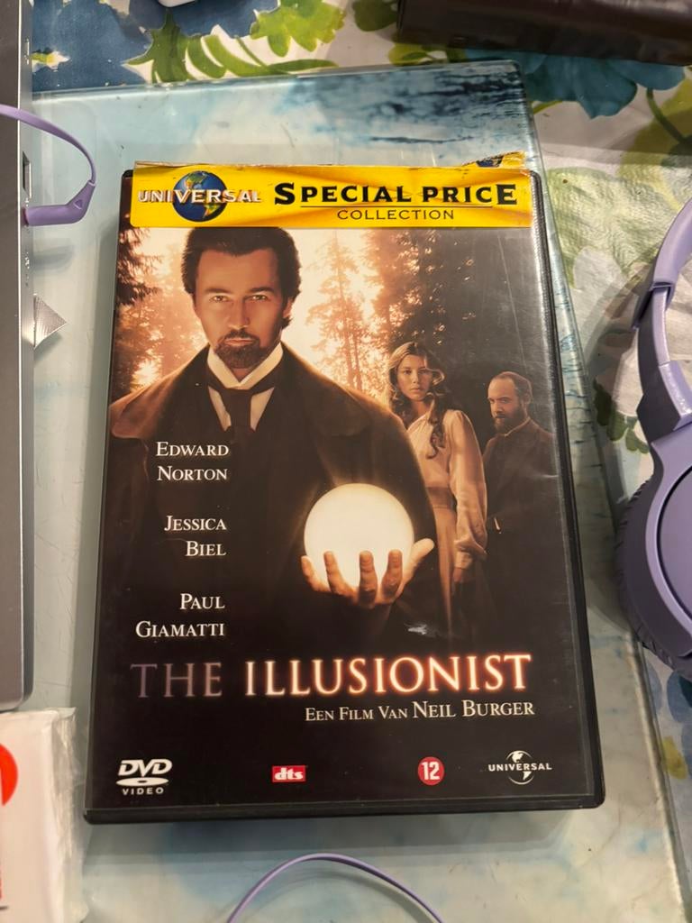 DVD THE ILLUSIONIST, Vanaf 12 jaar, Ophalen of Verzenden, Zo goed als nieuw, Maffia en Misdaad