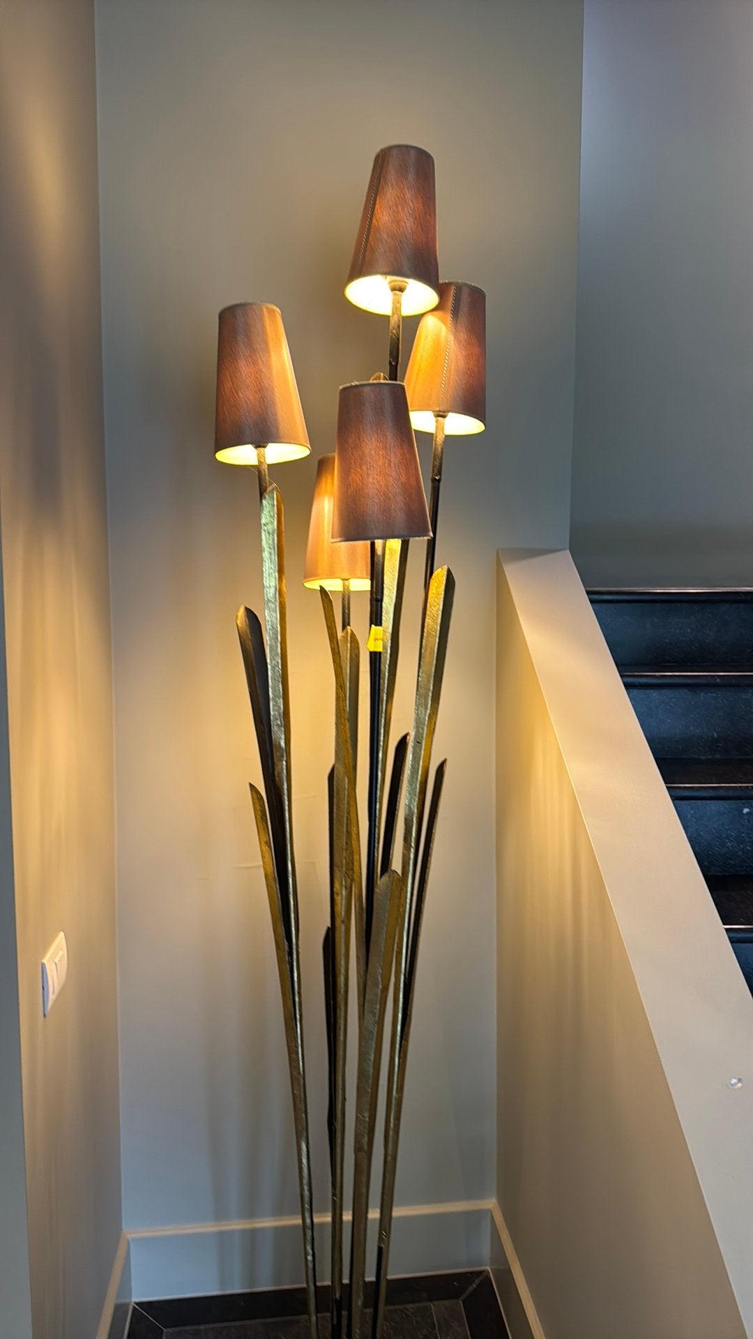 Zeer mooie design vloerlamp, Ophalen, Zo goed als nieuw