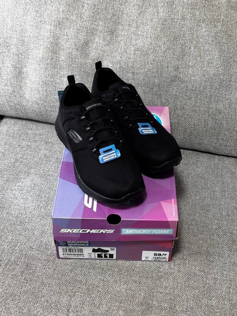 220. Skechers maat 41 zwart !! NIEUW !!, Skechers, Nieuw, Ophalen of Verzenden, Sportschoenen