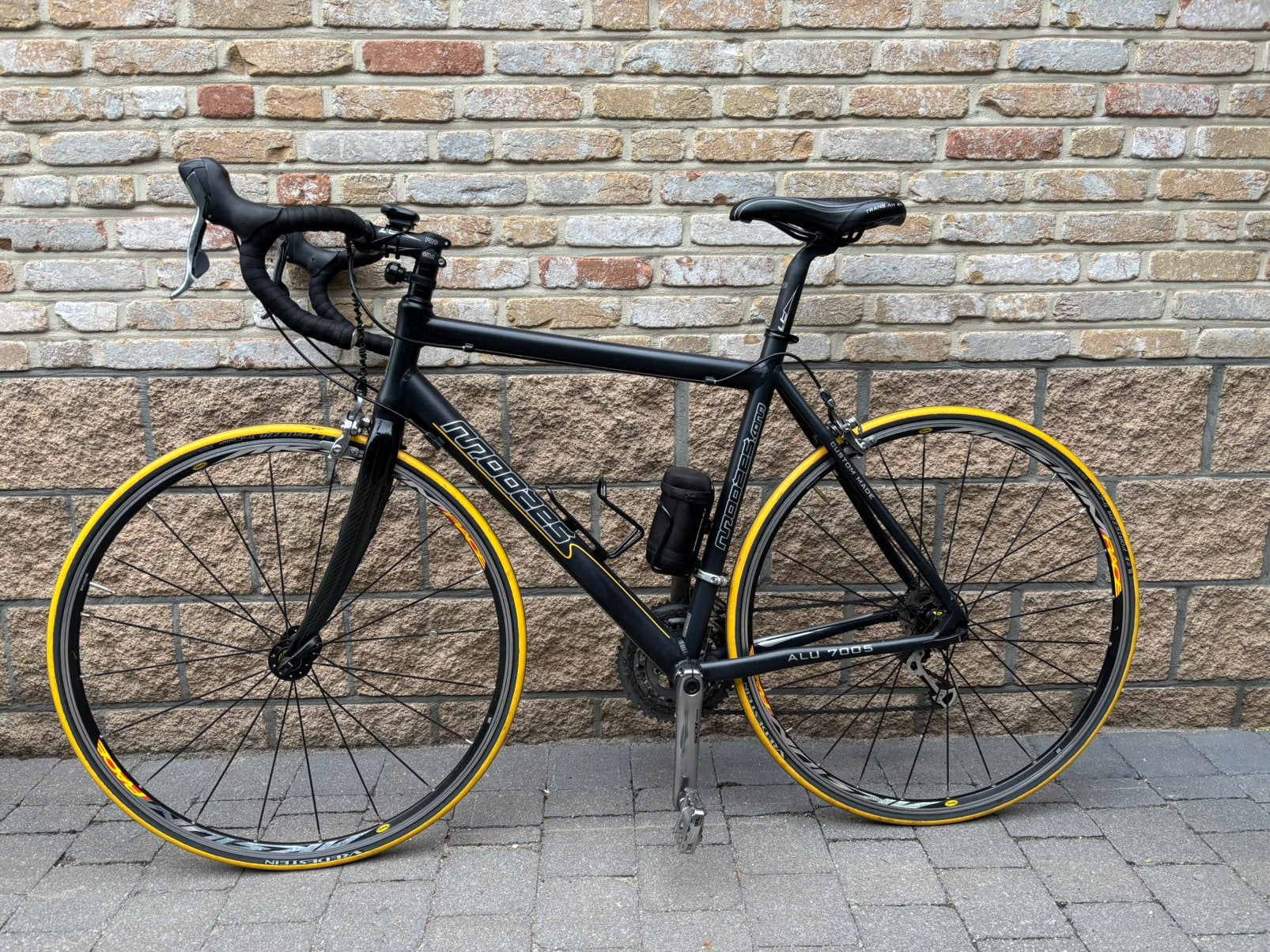 Mooses alu racefiets maat M, Fietsen en Brommers, 28 inch, Velgrem, Aluminium, Zo goed als nieuw