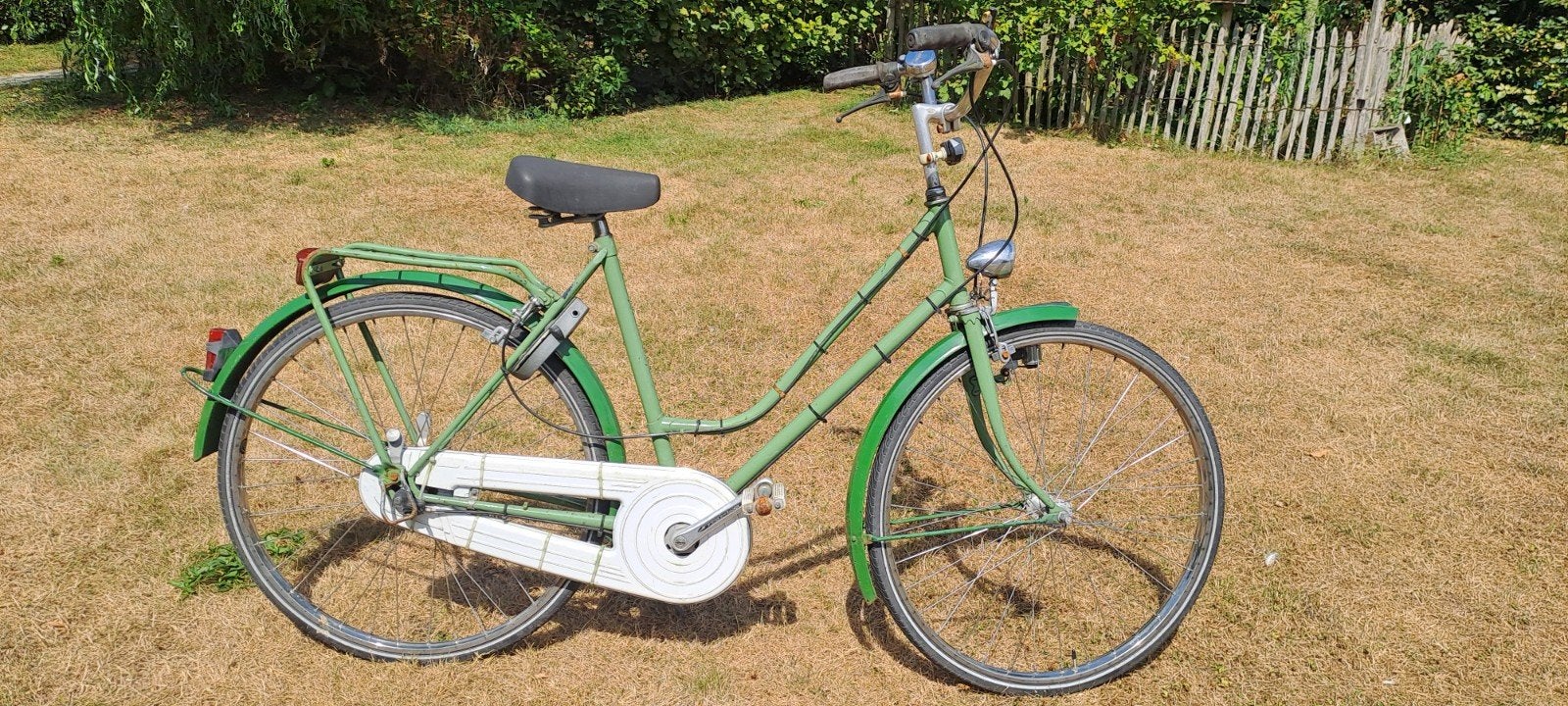 Groene fiets, op te maken, kotfiets, Enlèvement, Frein sur jante