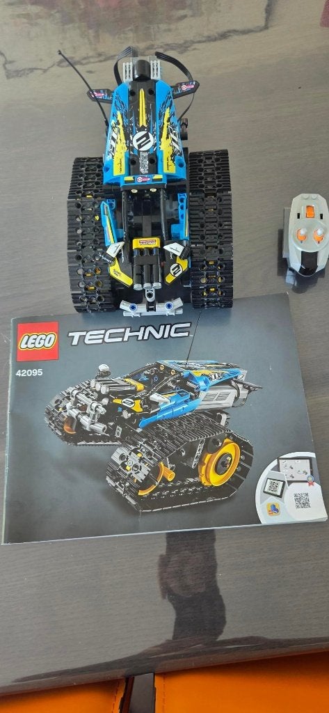 lego technic stuntracer 42095, Ophalen of Verzenden, Zo goed als nieuw, Lego, Technic