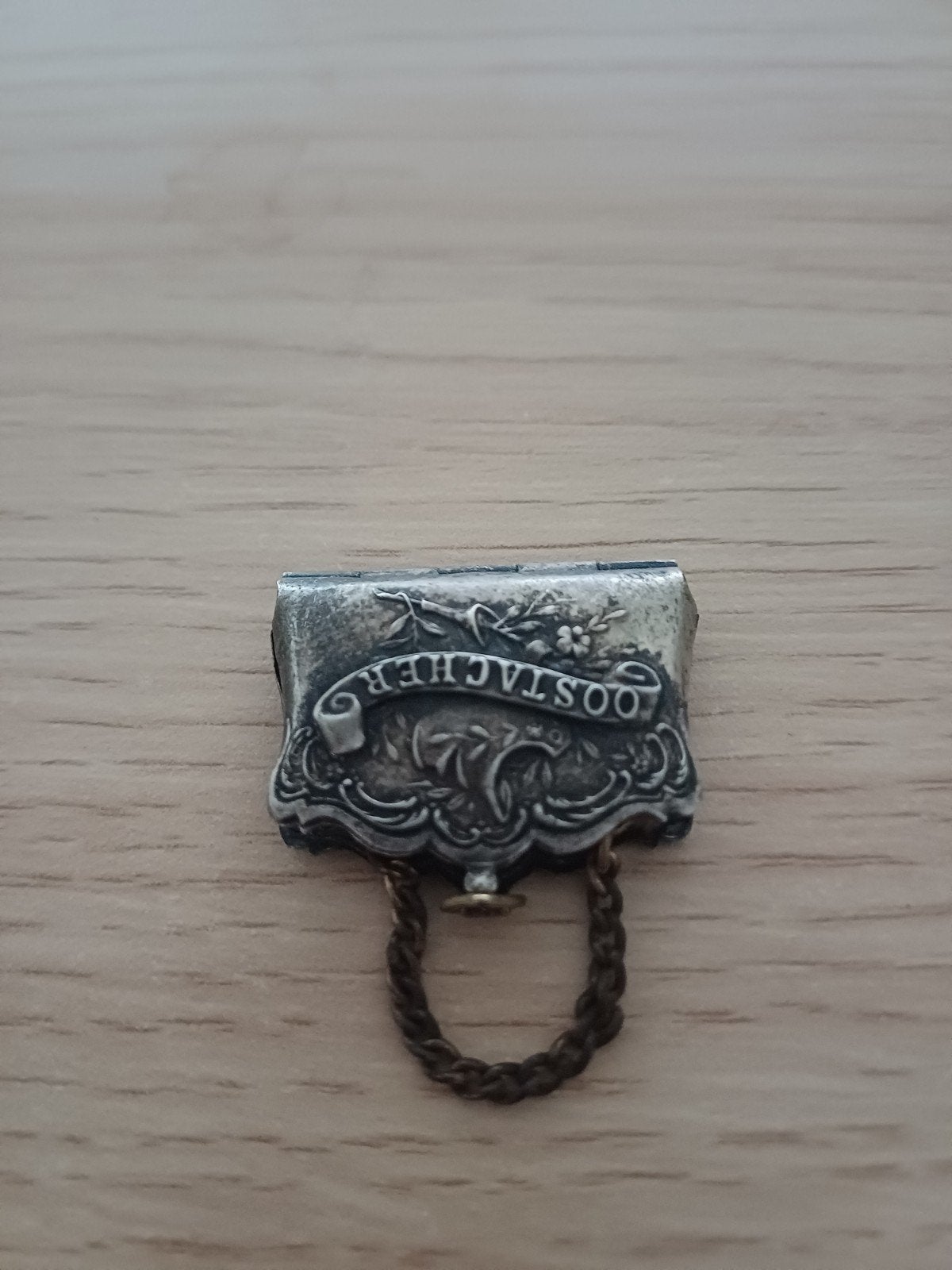 Miniatuur tasje met prentjes, Ophalen of Verzenden